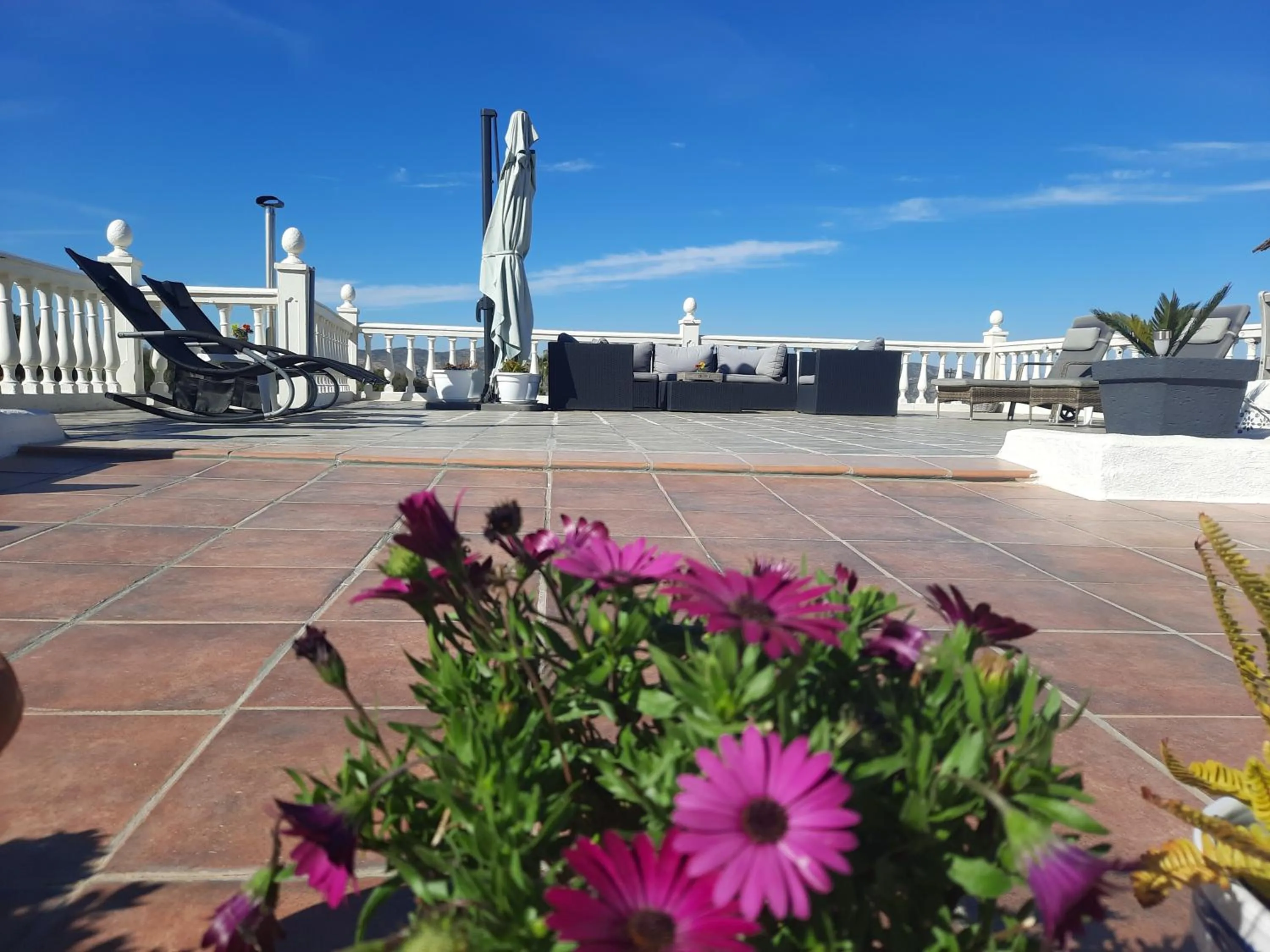 Balcony/Terrace in Finca Sueño de Vida