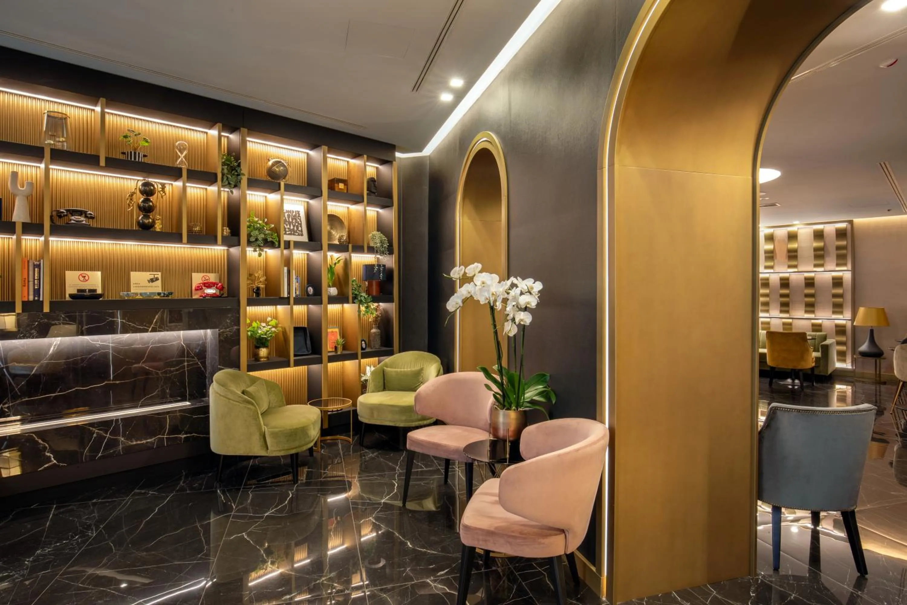 Lobby or reception in The Major Hotel