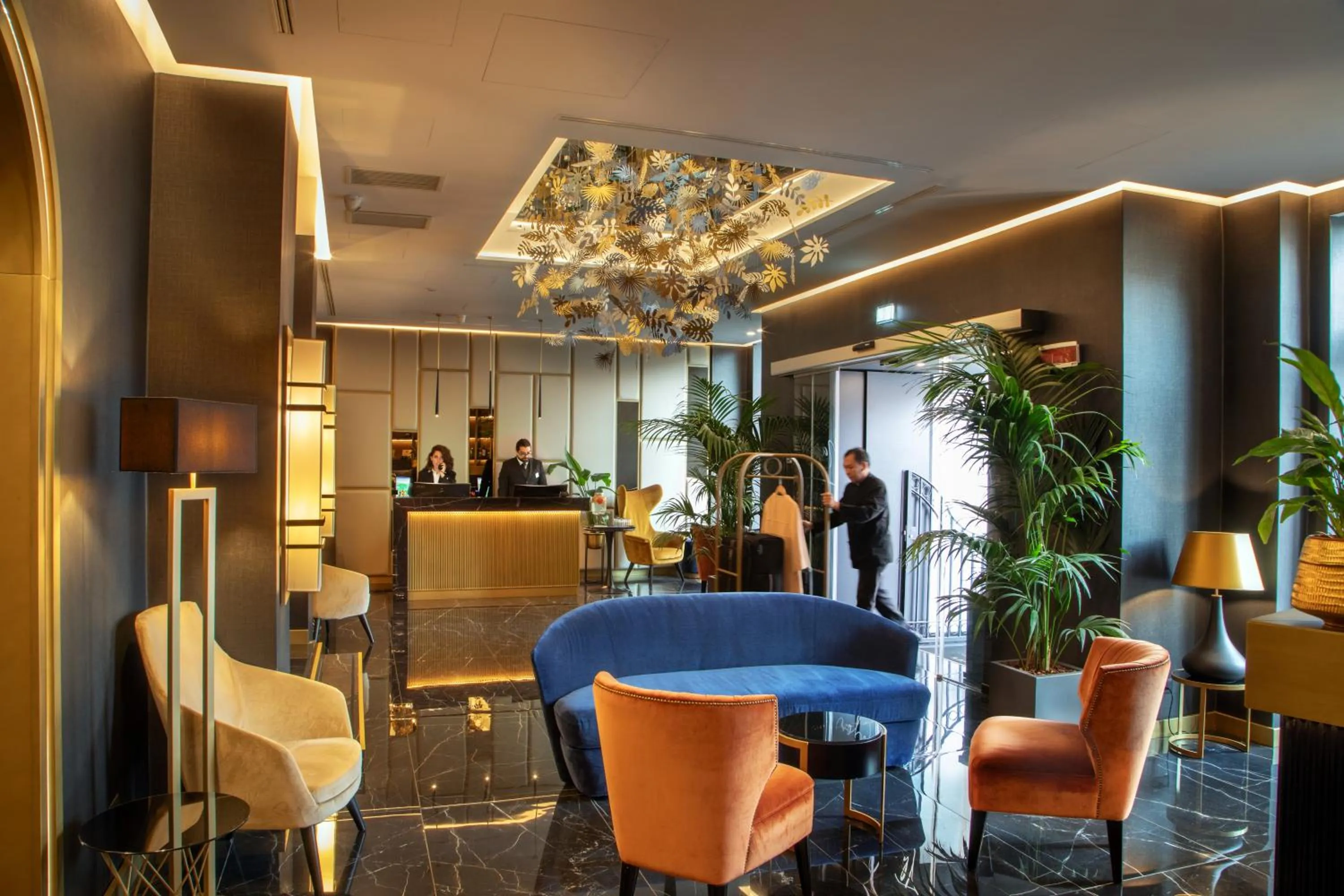 Lobby or reception in The Major Hotel