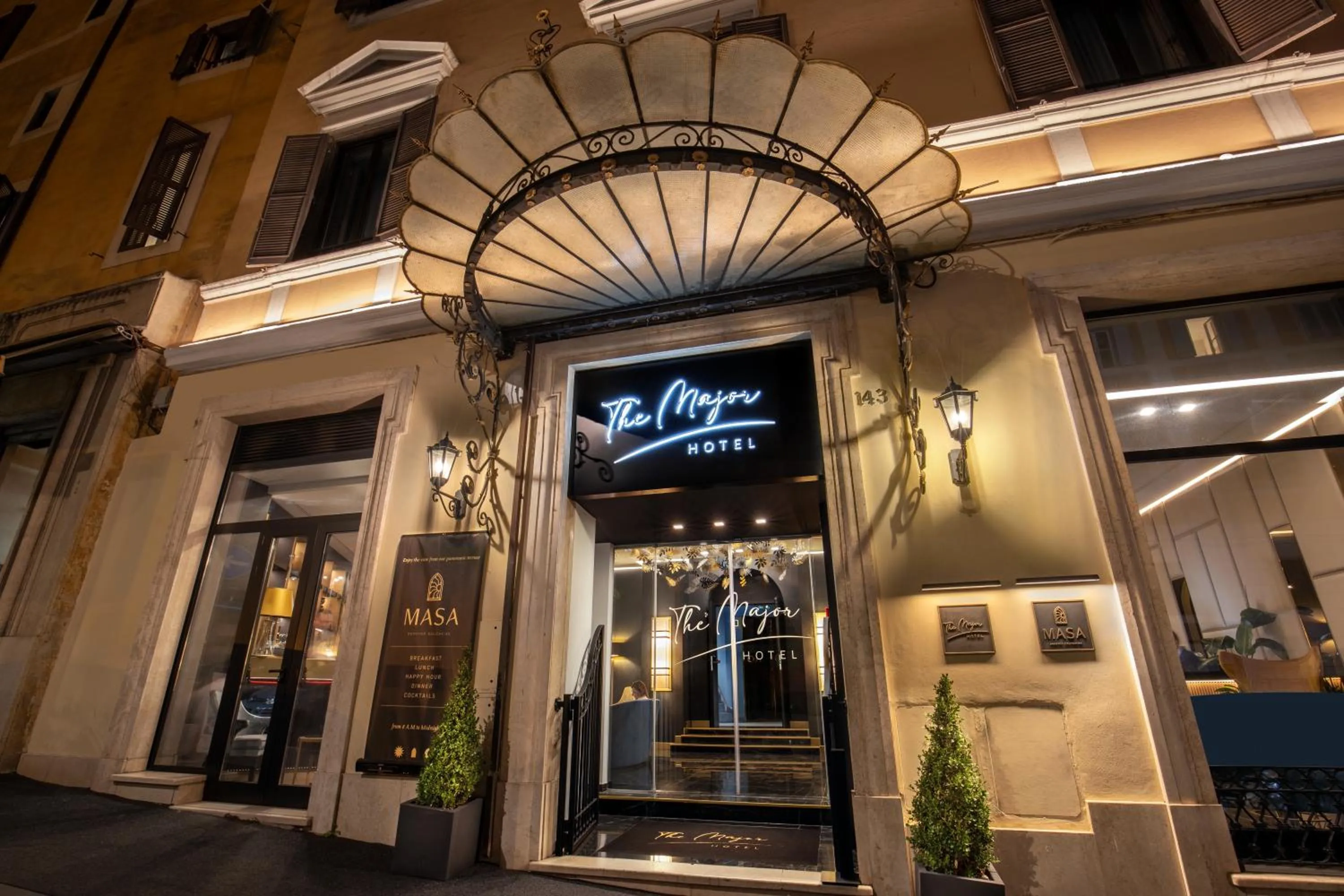 Property building in The Major Hotel