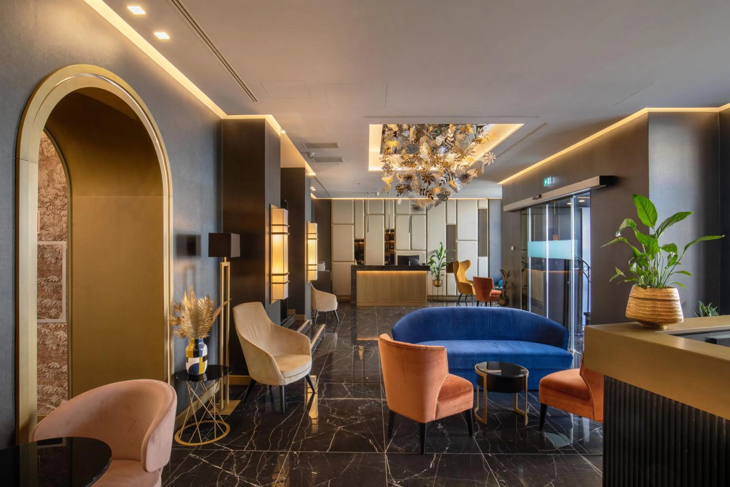 Lobby or reception in The Major Hotel