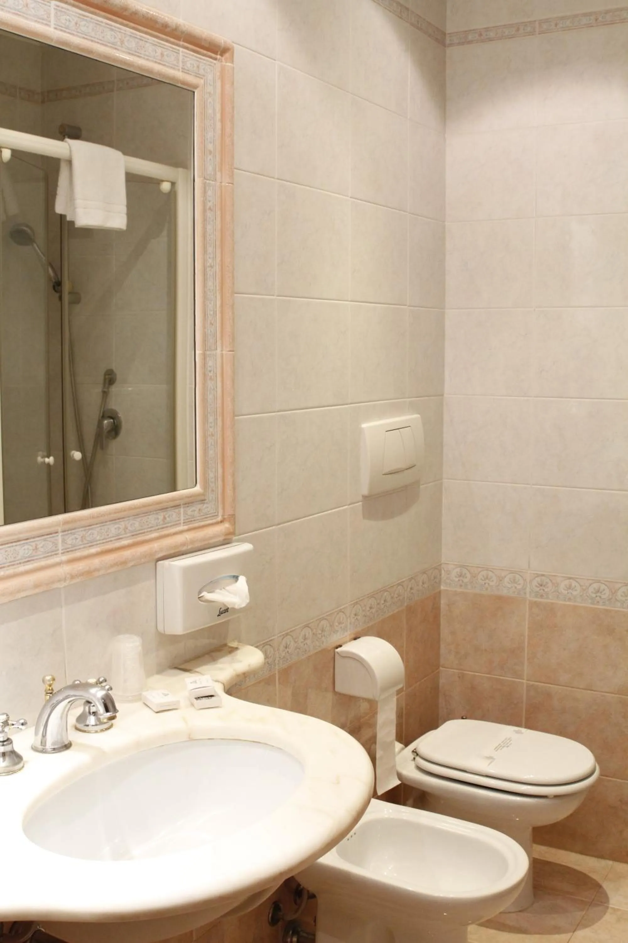 Bathroom in Hotel Pace Helvezia