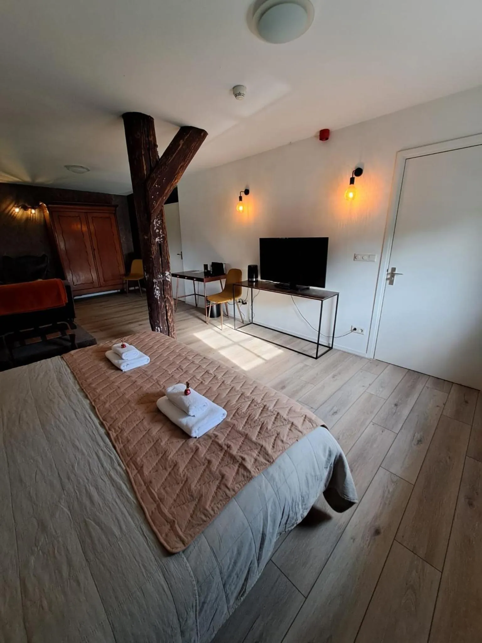 Bed in Herberg de Loohoeve