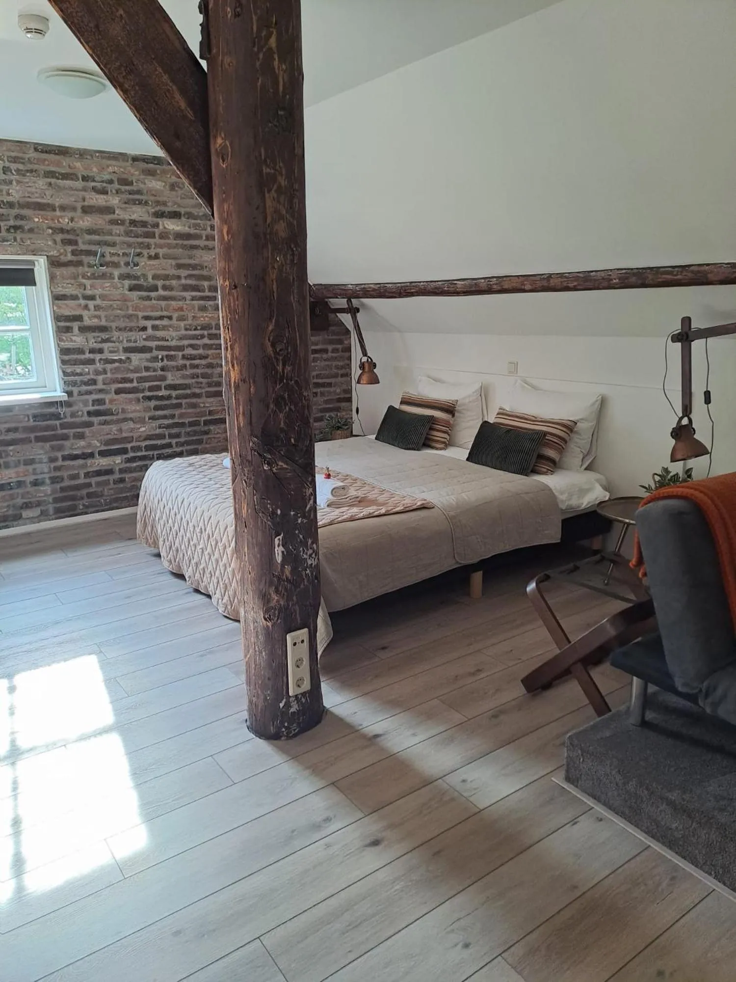 Bed in Herberg de Loohoeve