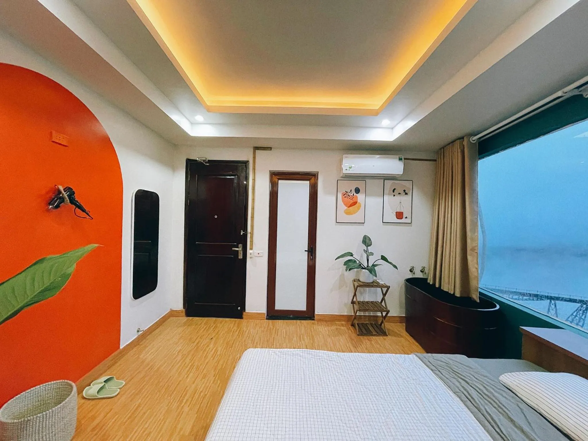 Natural landscape, Bed in D Home Sapa