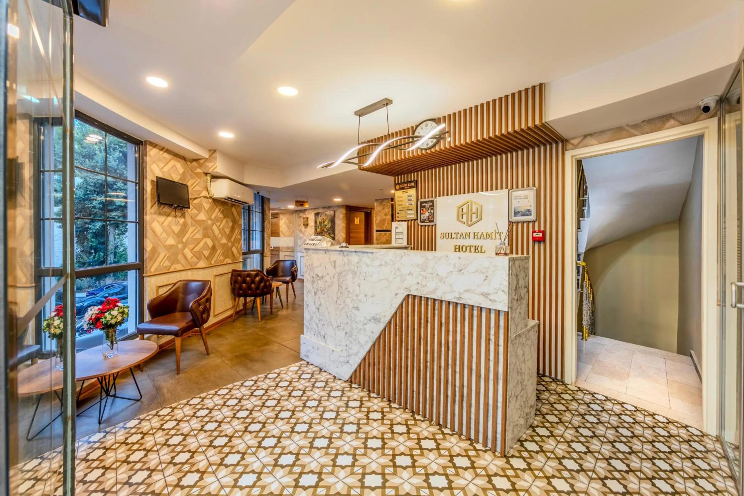 Lobby or reception in Sultan Hamit Hotel
