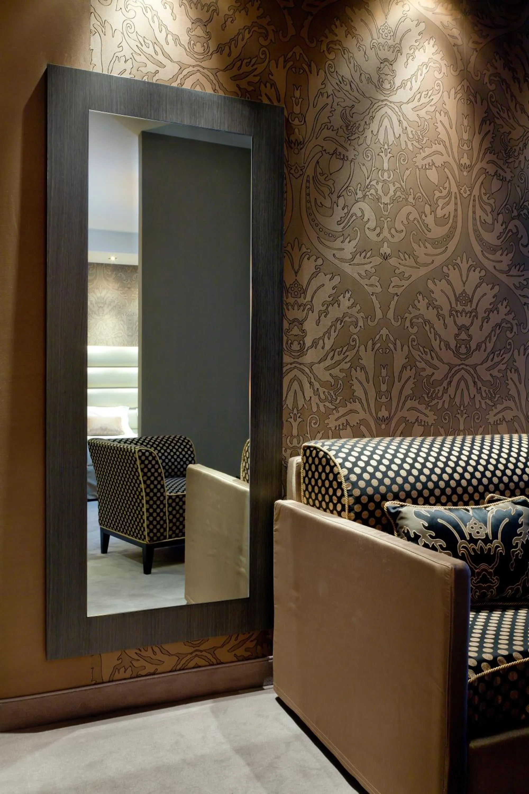 Decorative detail in Hotel Mozart