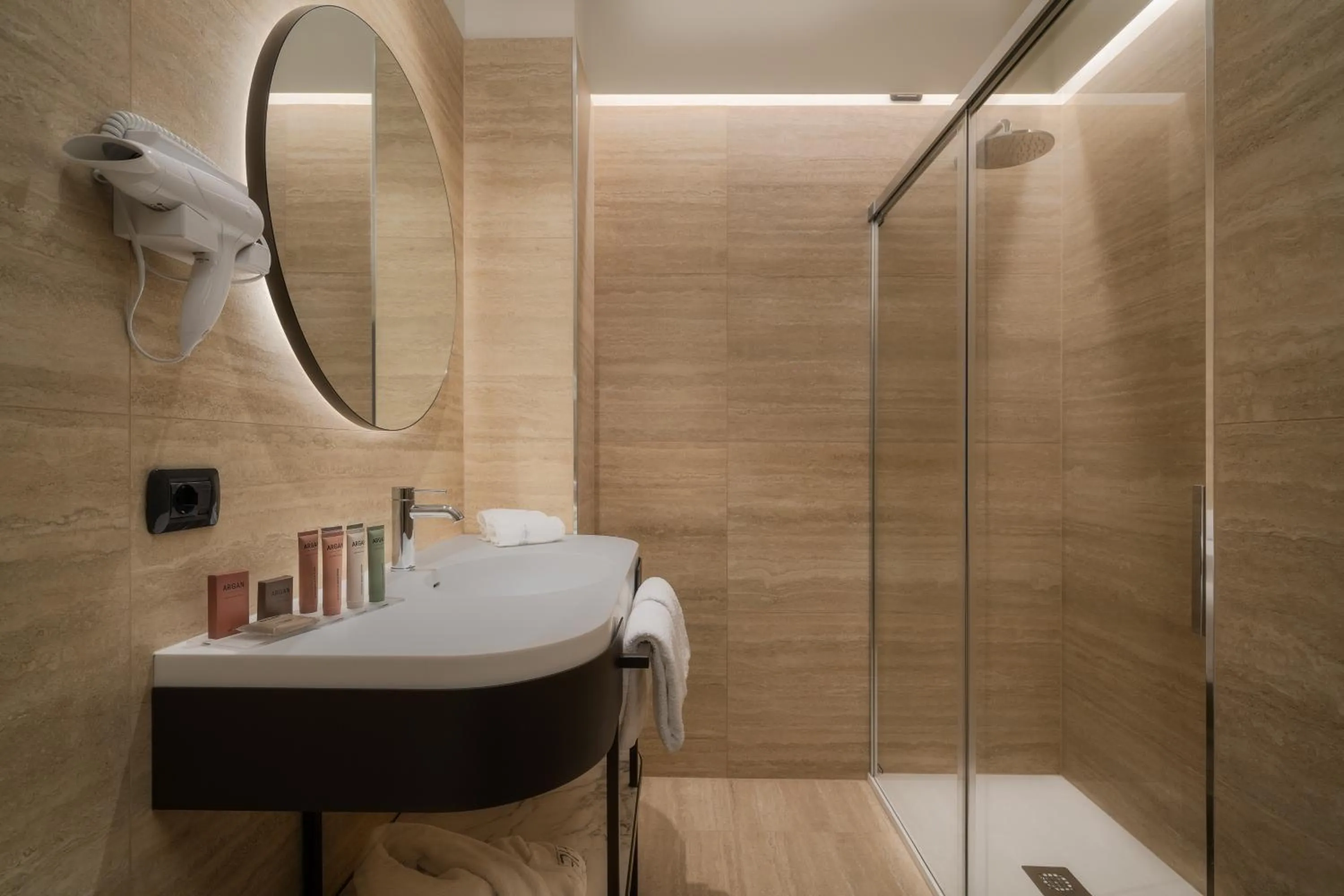 Bathroom in Hotel Mozart