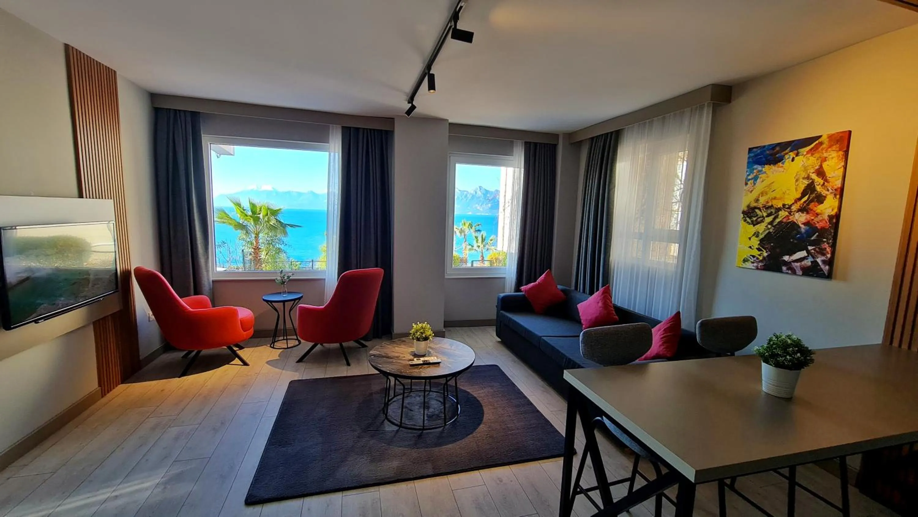 Living room in Letstay Panorama Suites