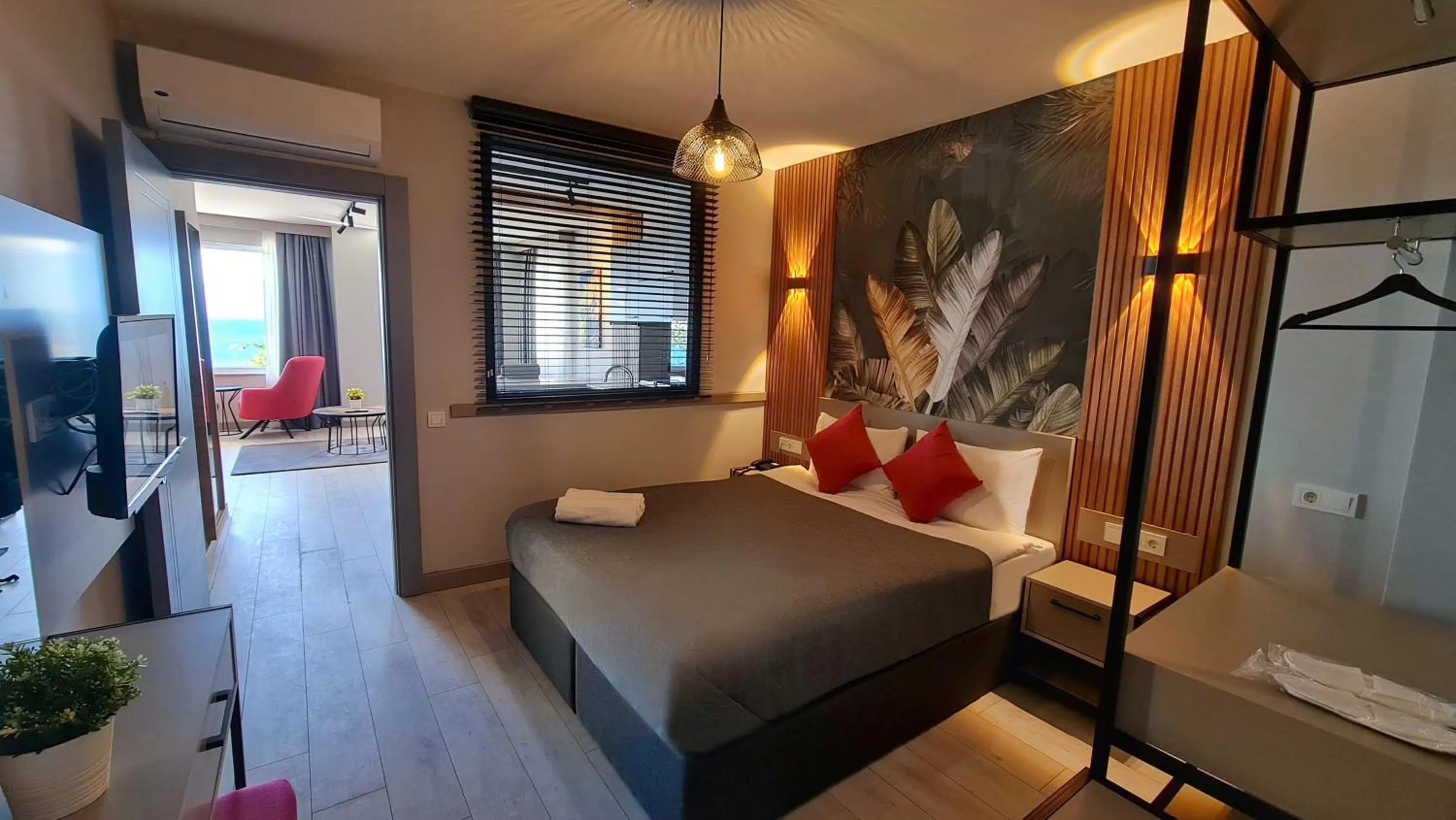 Bed in Letstay Panorama Suites