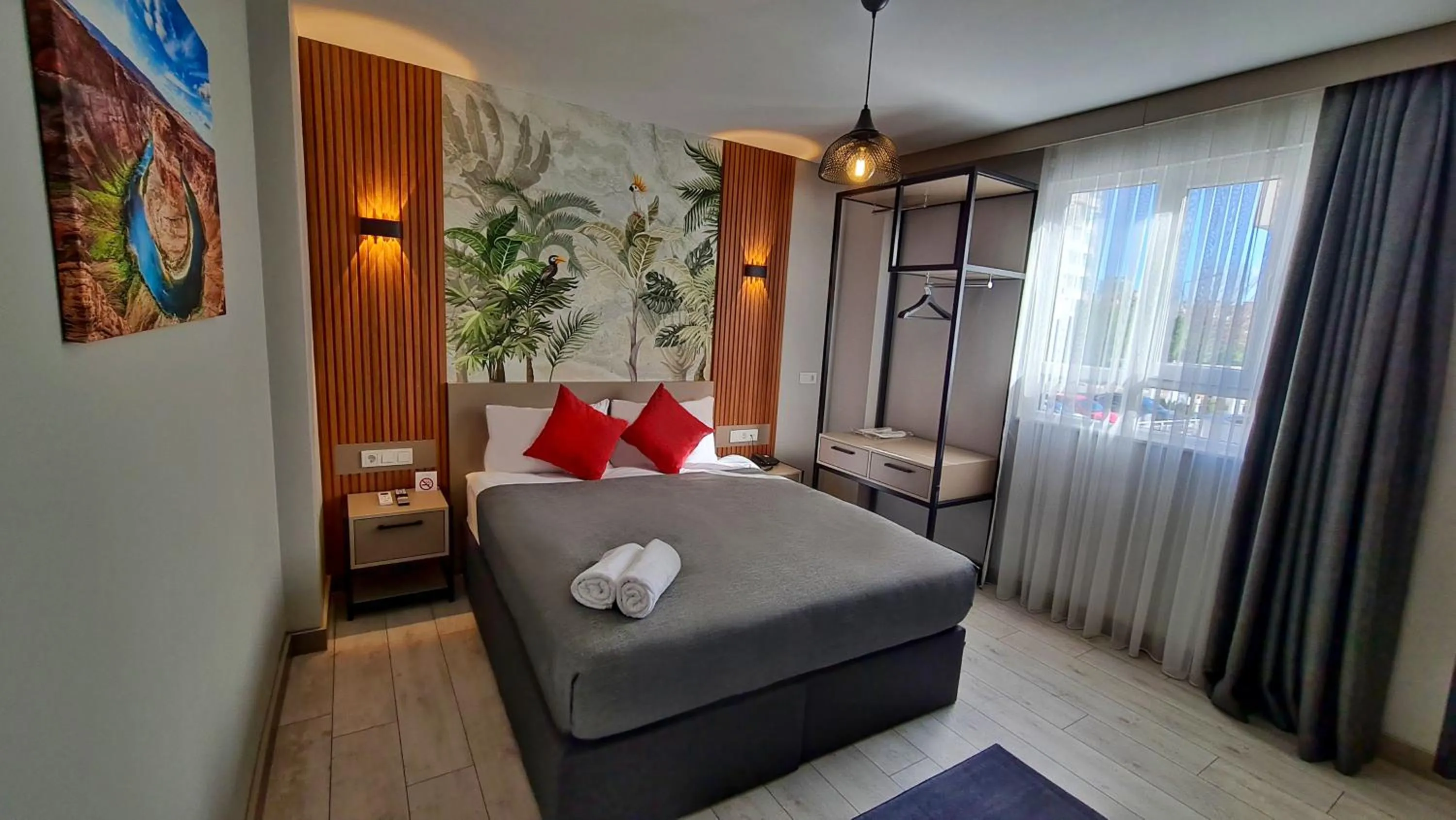 Bed in Letstay Panorama Suites