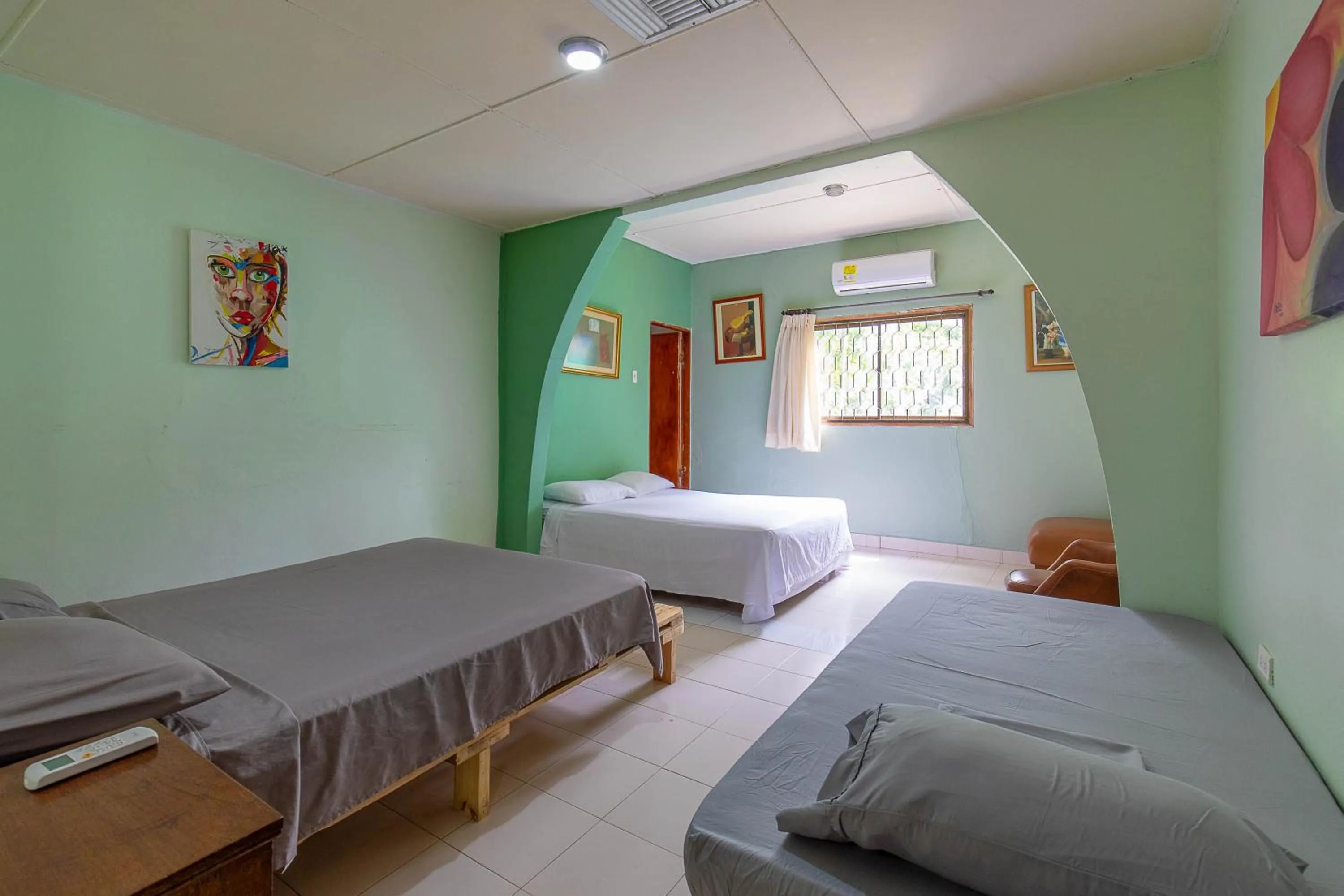 Photo of the whole room, Bed in Hostal Campomar