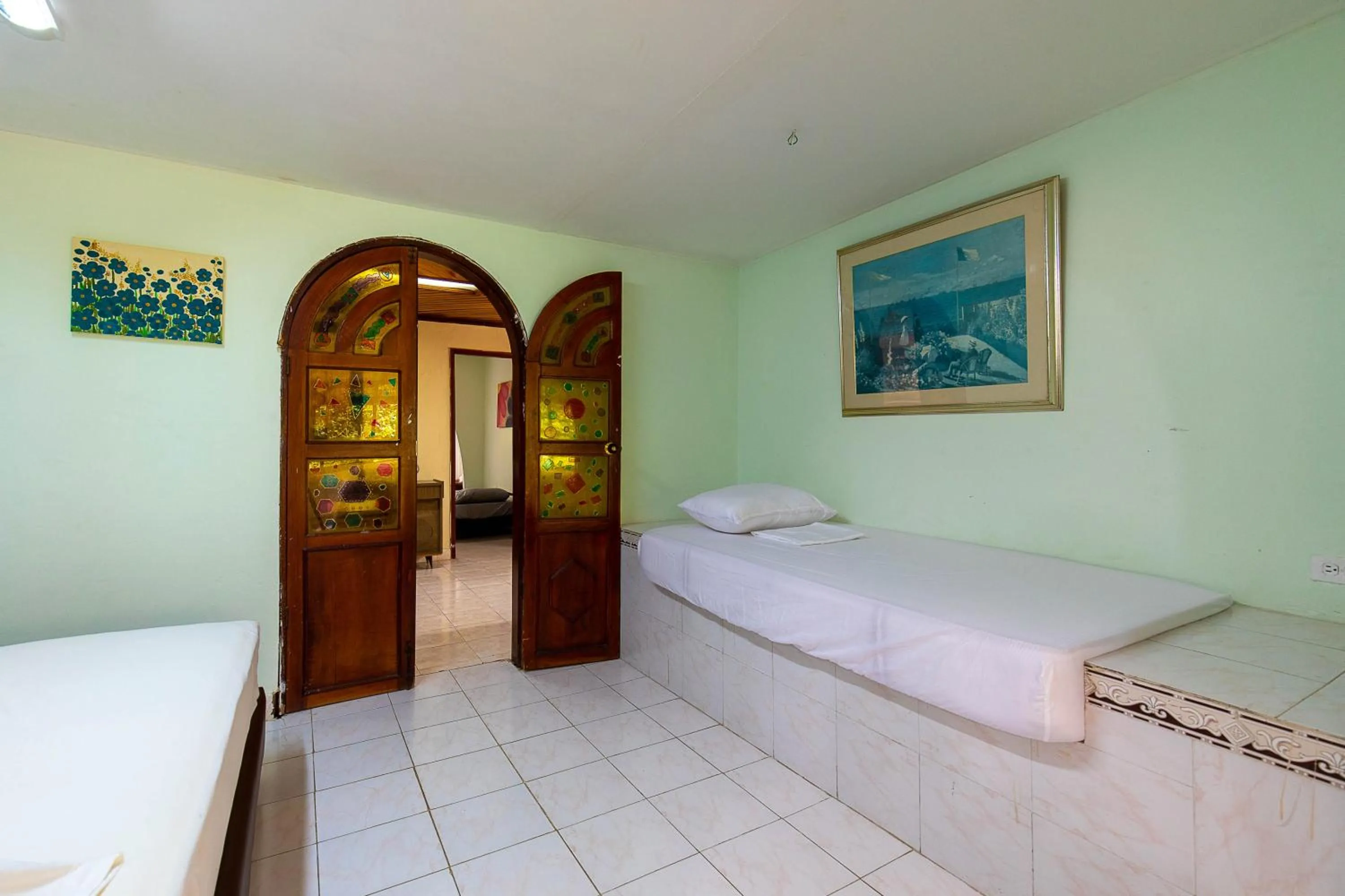 Photo of the whole room, Bed in Hostal Campomar