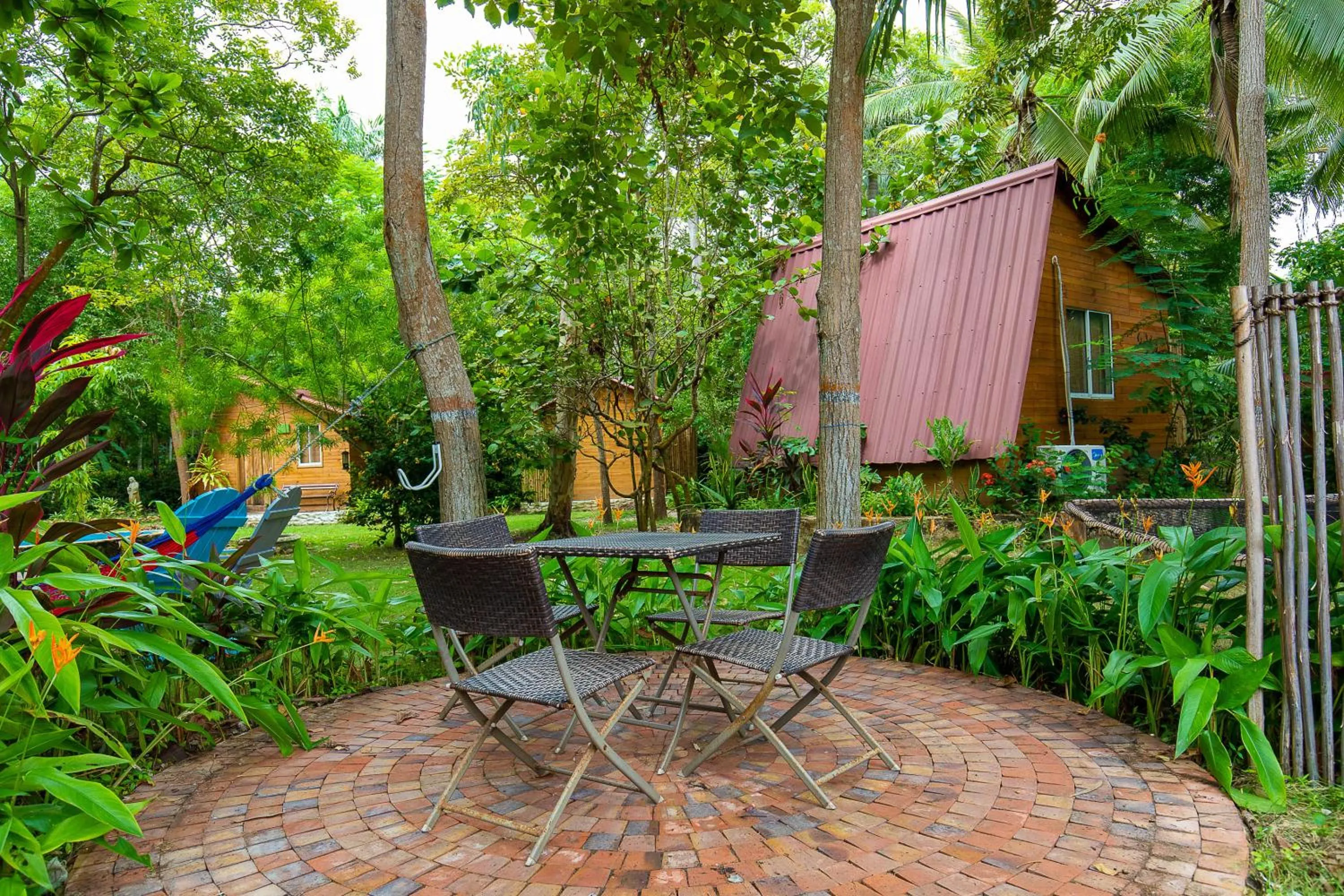 Garden in Hostal Campomar