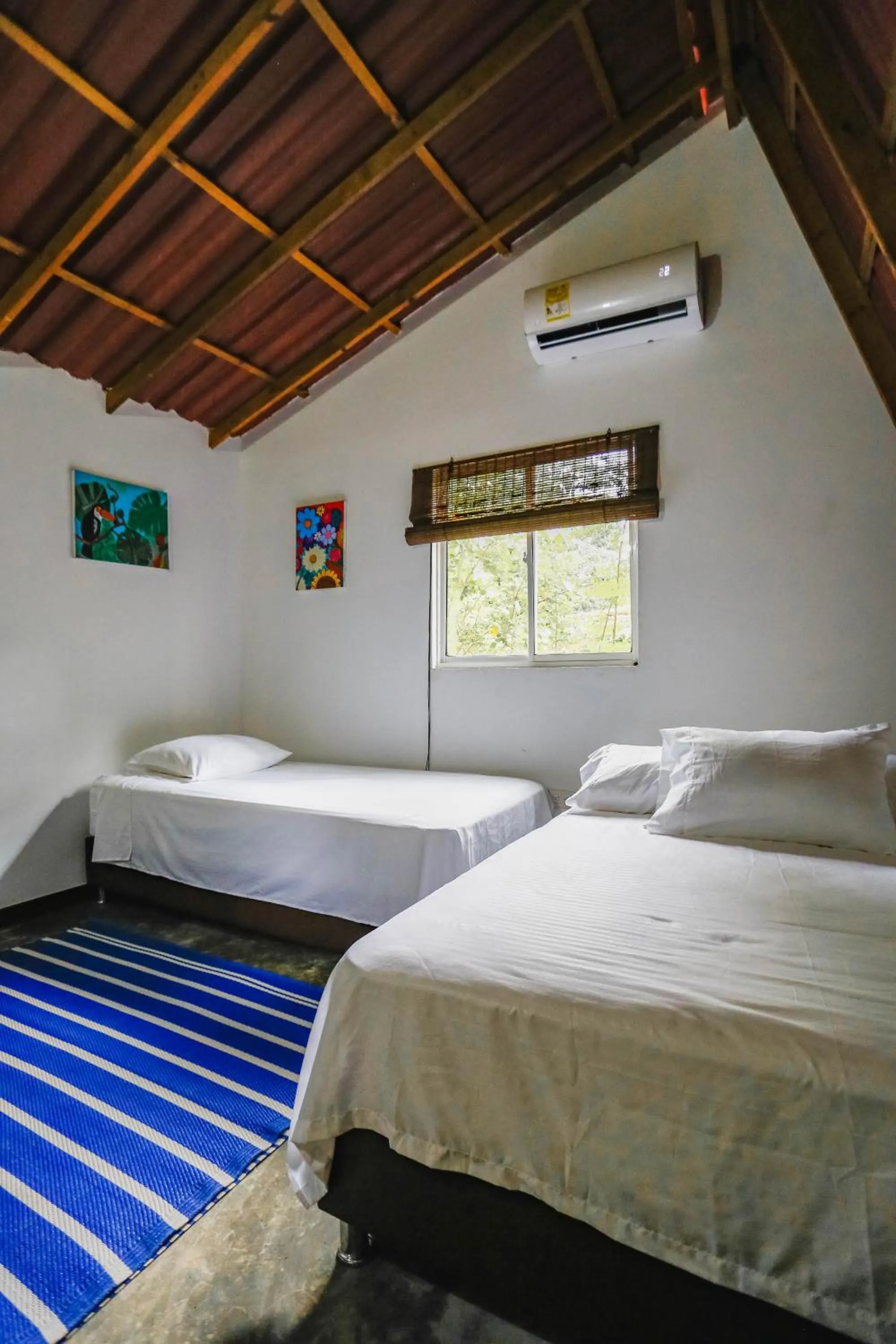 Bed in Hostal Campomar