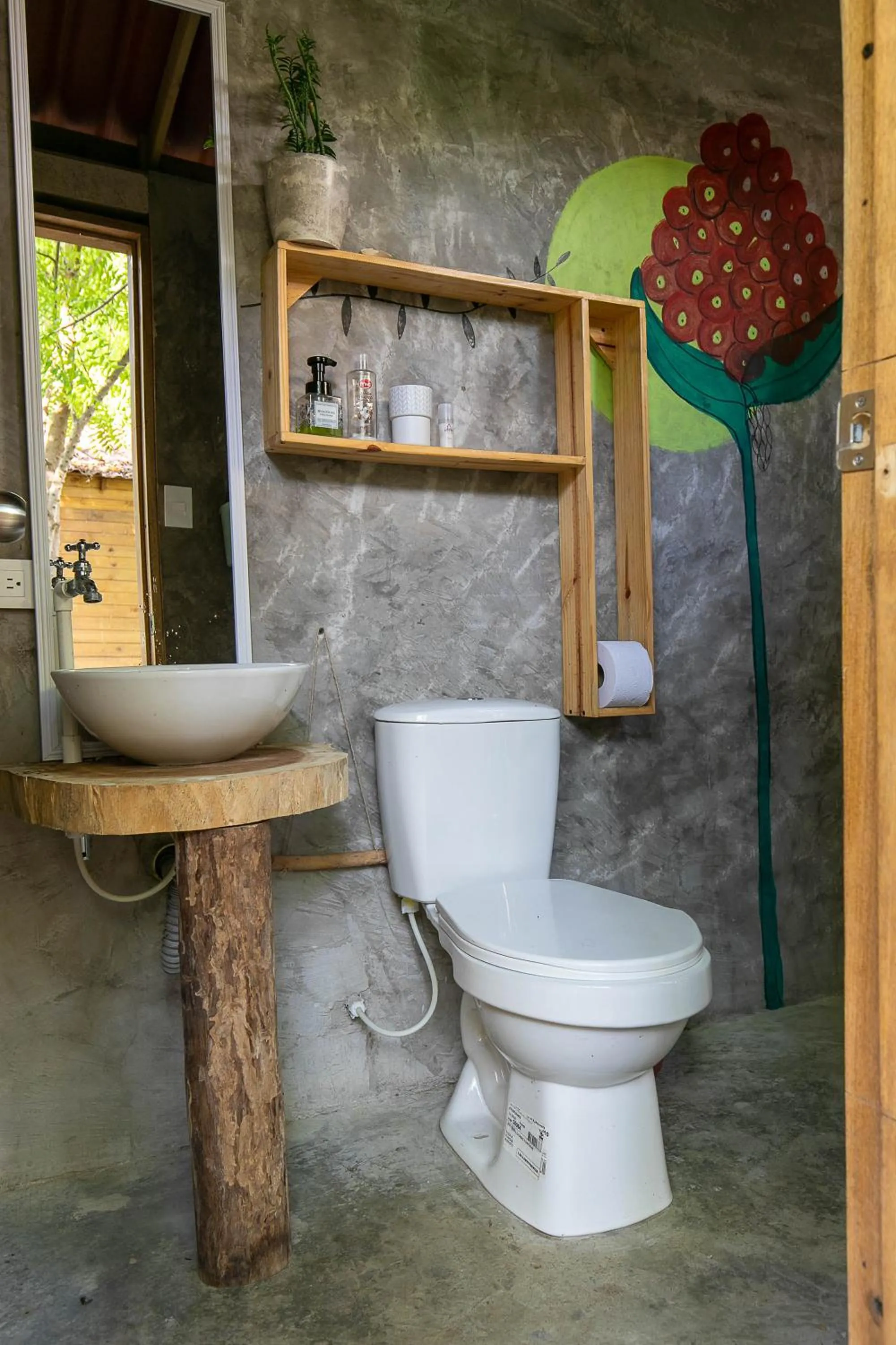 Bathroom in Hostal Campomar