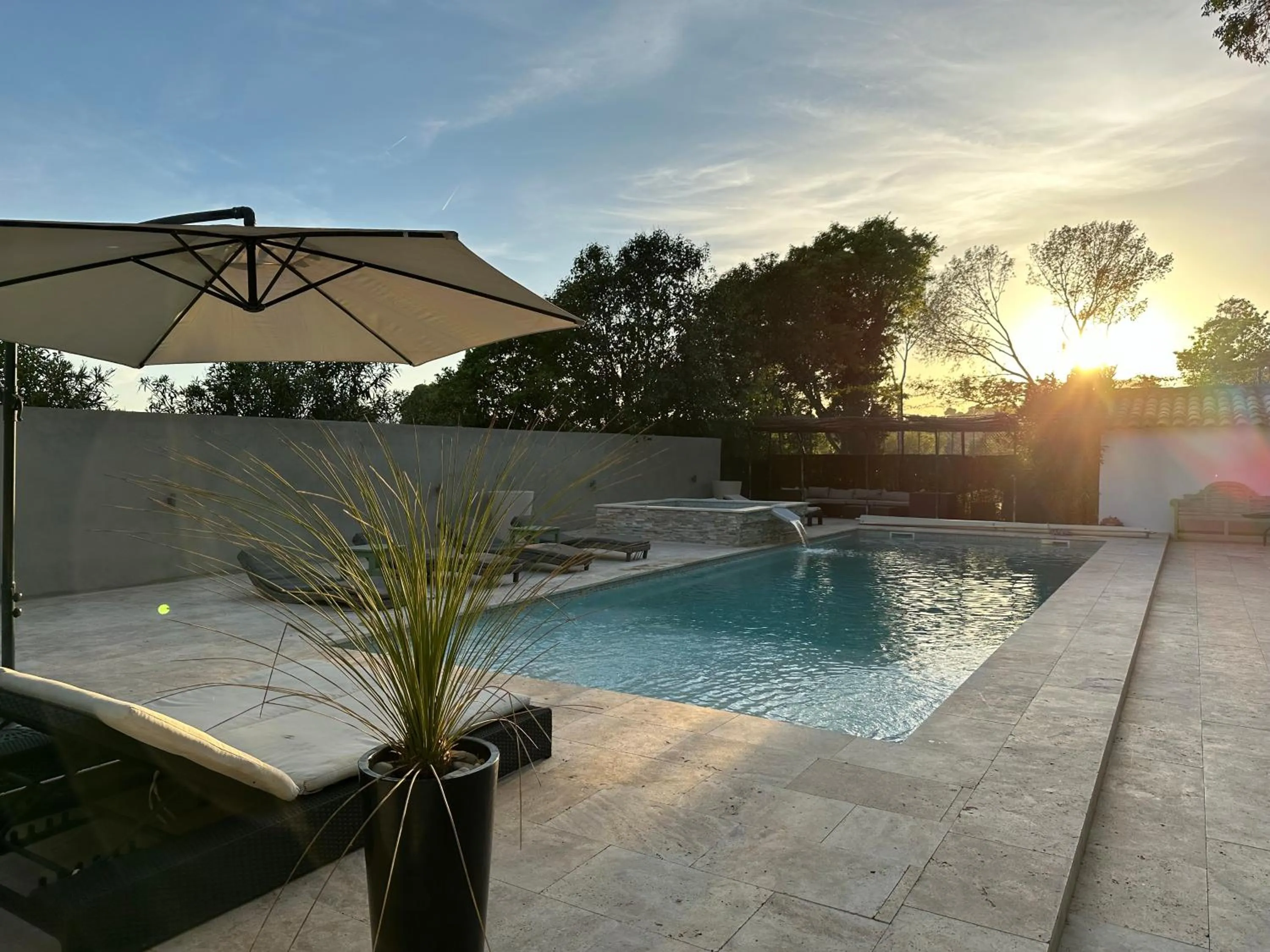 Hot Tub in Bastide Beaudinard