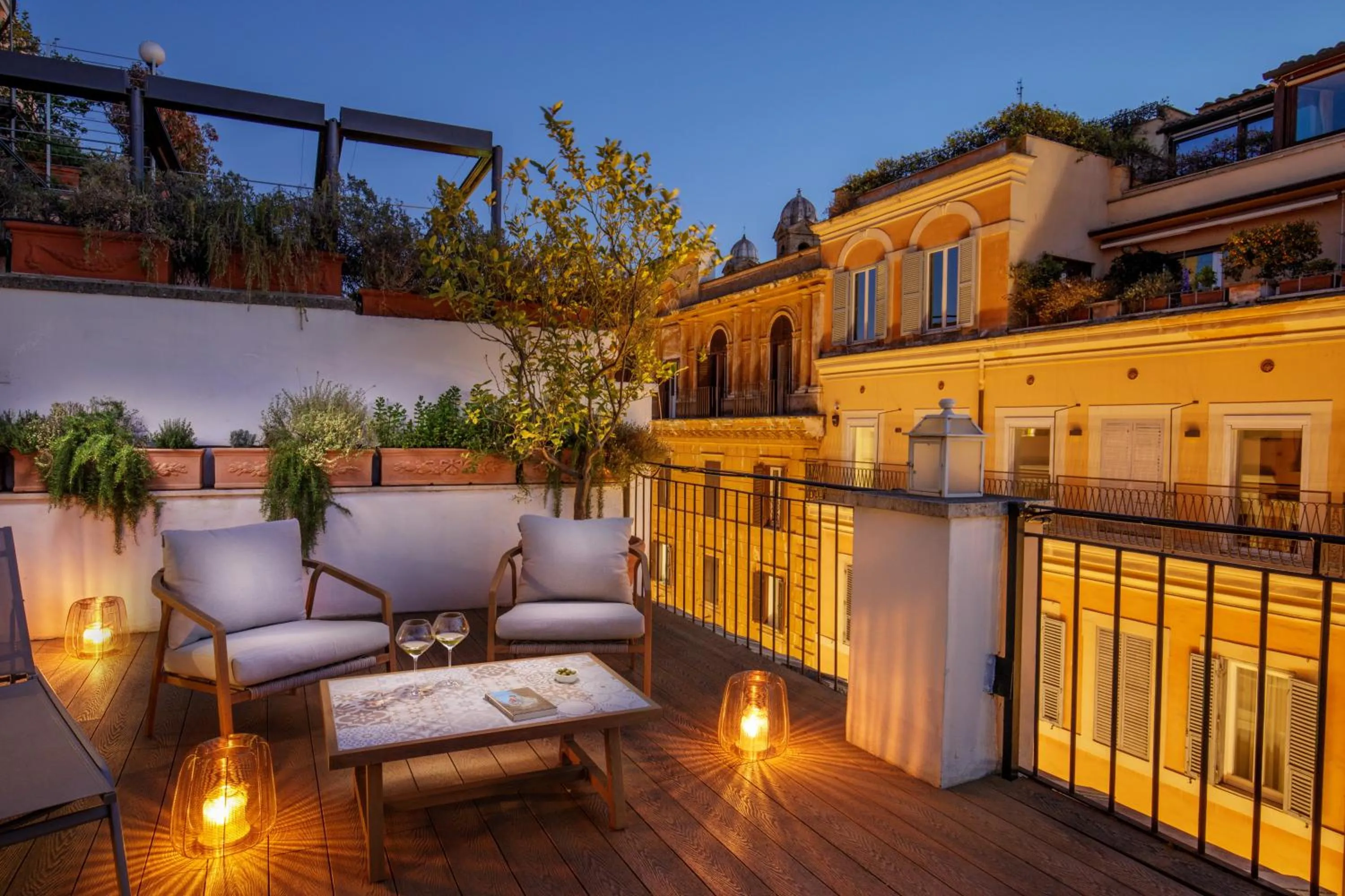 Balcony/Terrace in Flâneur Suites Corso