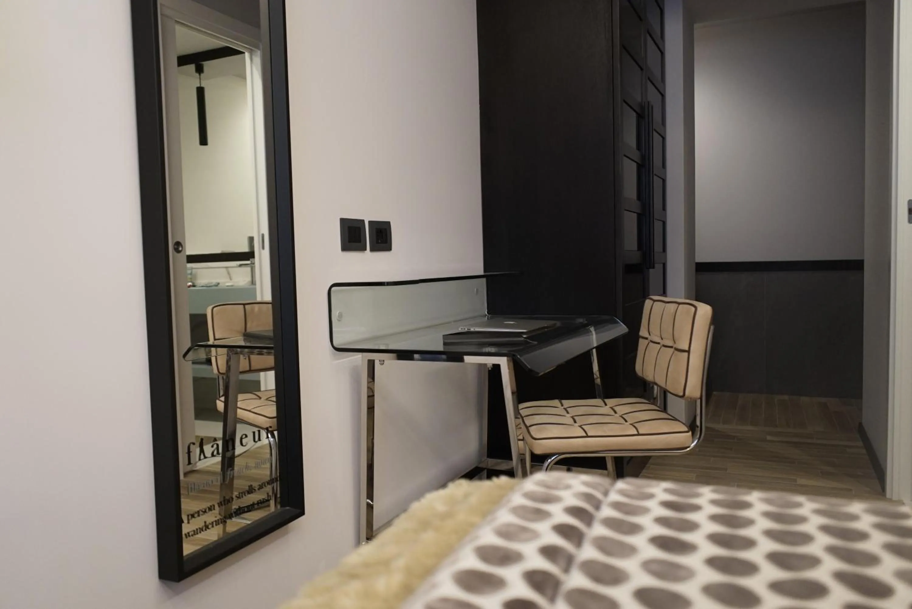 Seating area in Flâneur Suites Corso