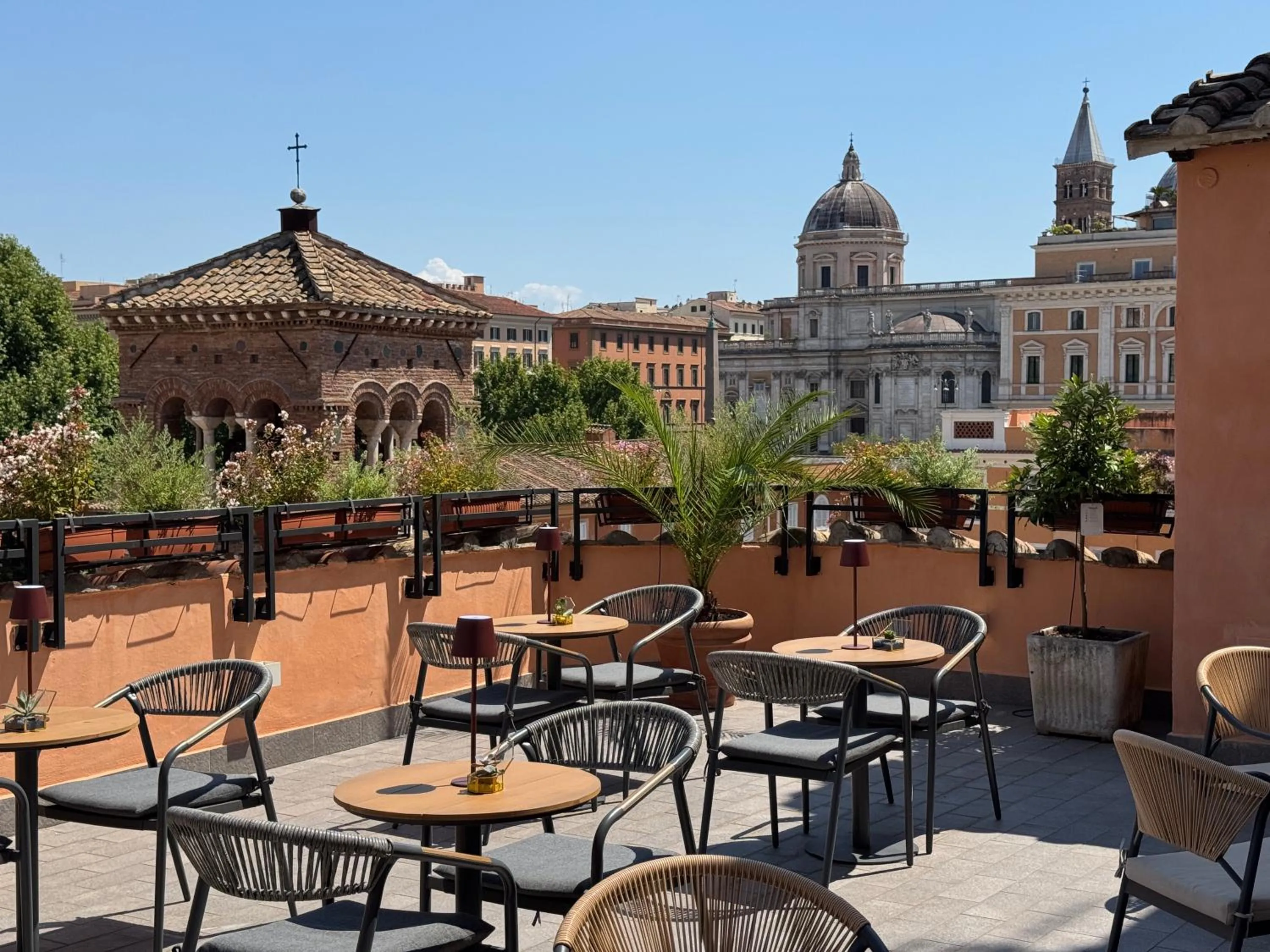Balcony/Terrace in Hotel Viminale