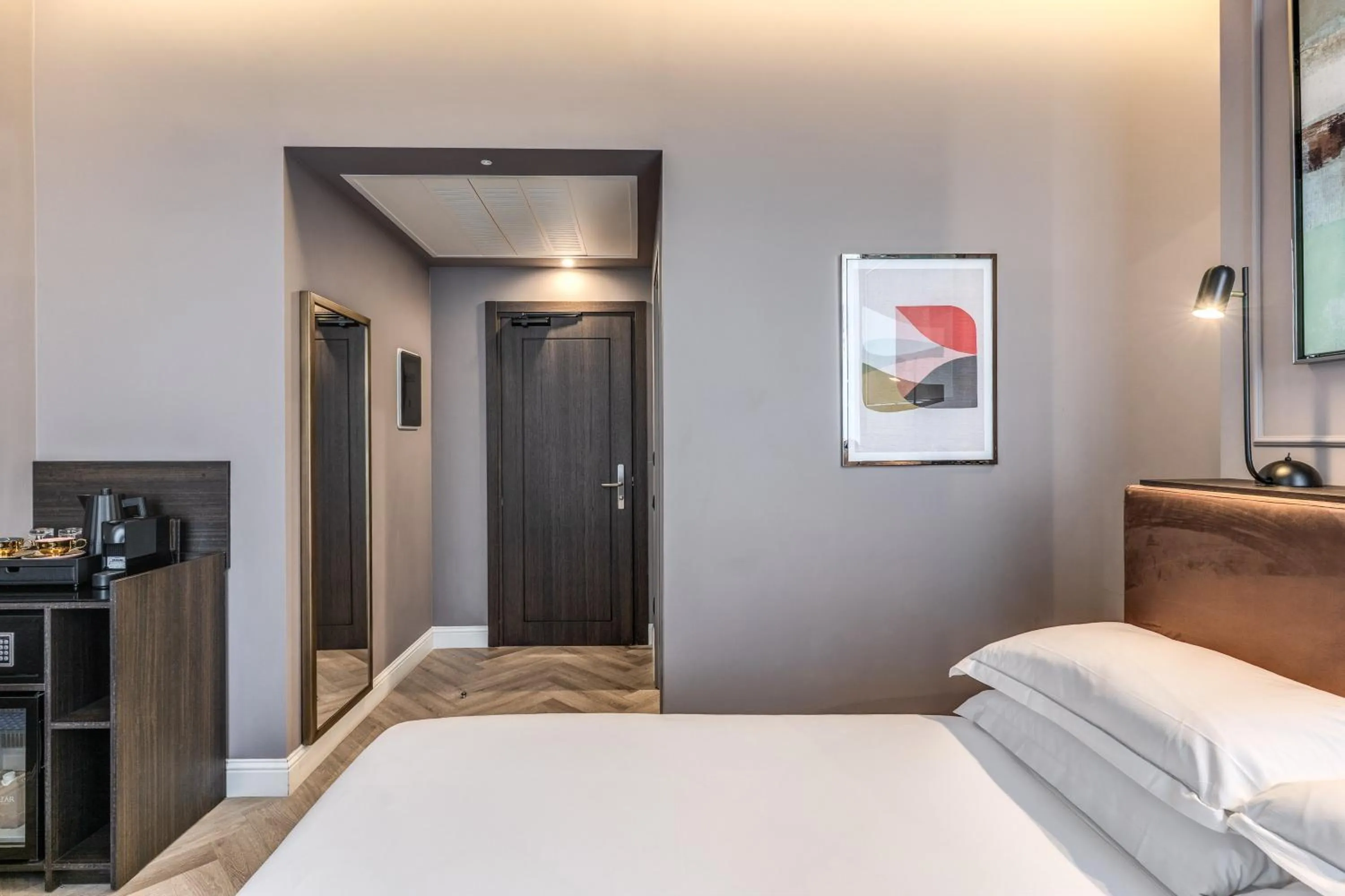 Bed in Hotel Viminale