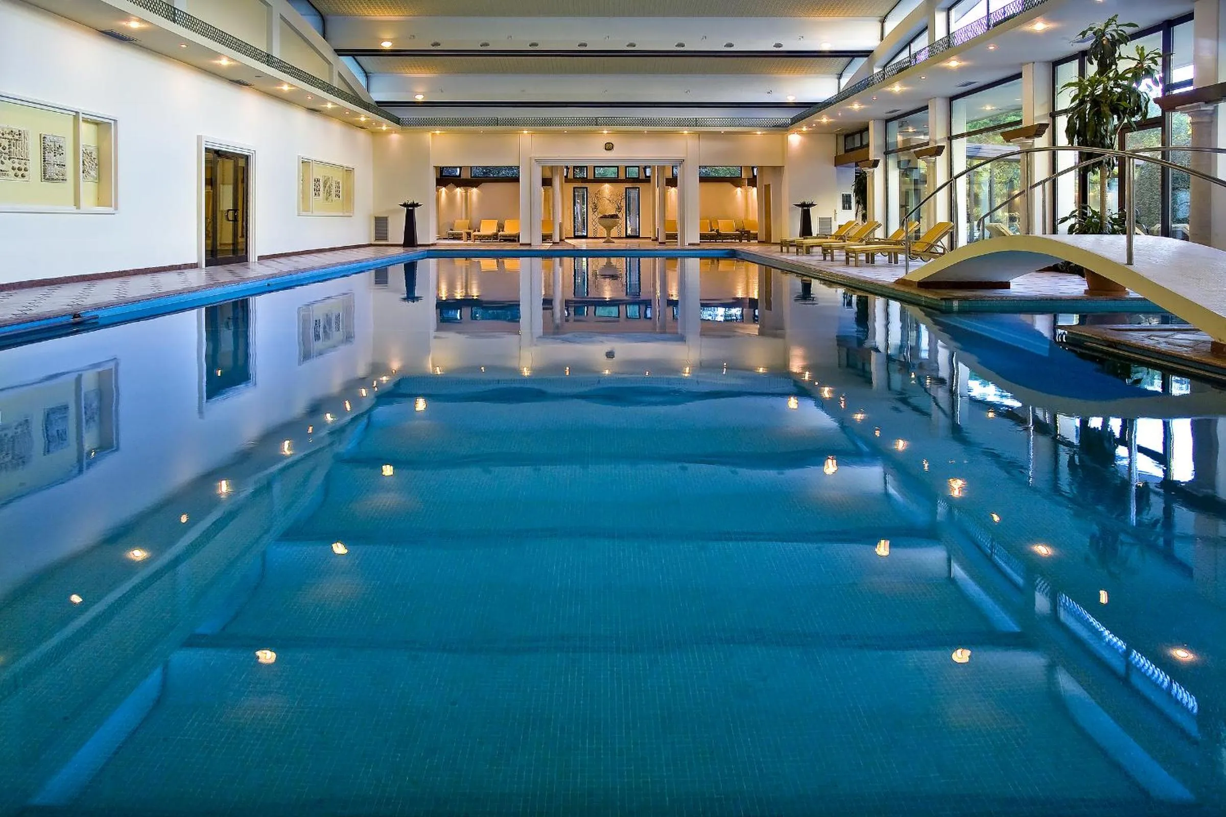 Swimming pool in Hotel President Terme