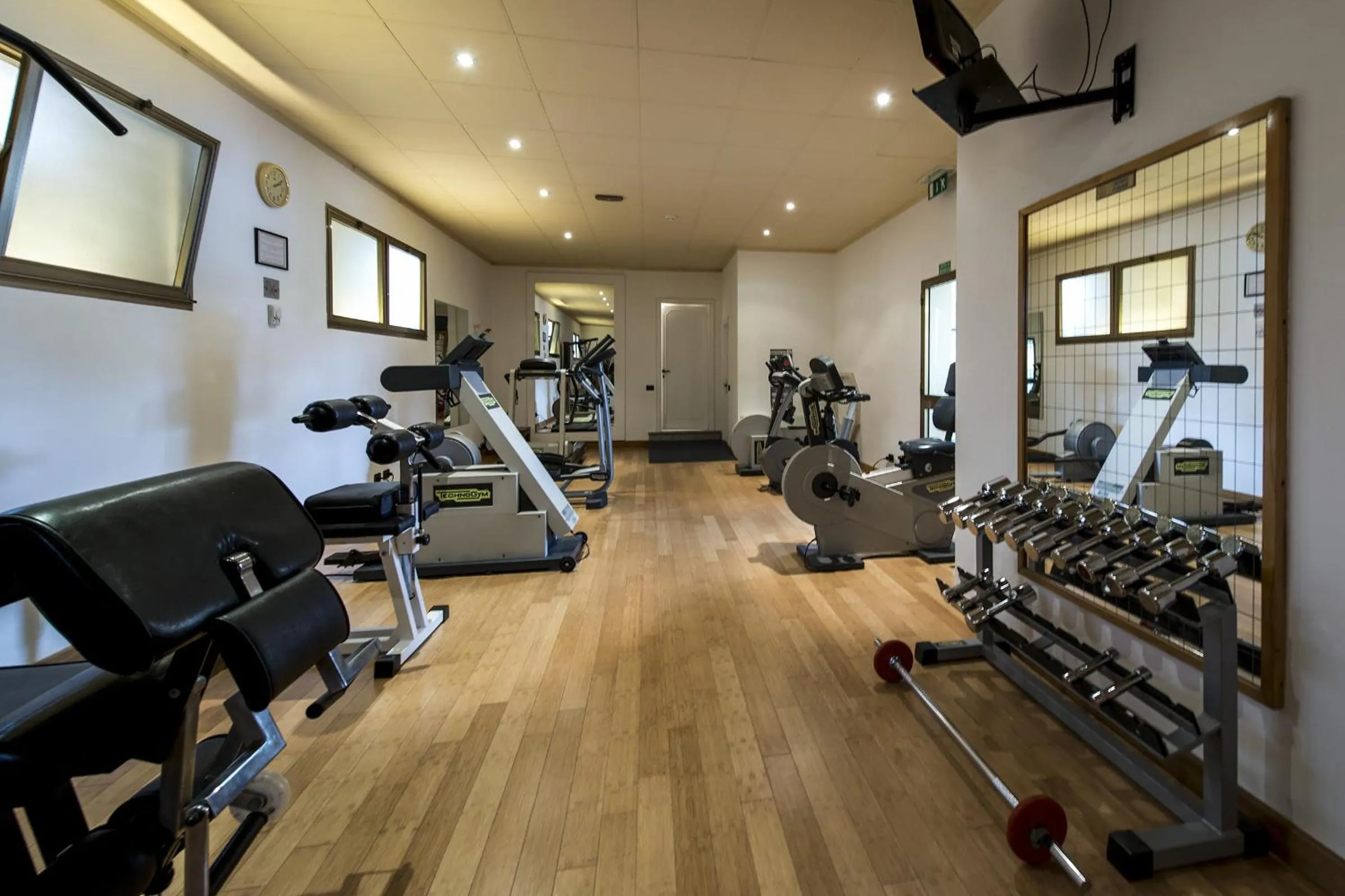 Fitness centre/facilities in Hotel President Terme