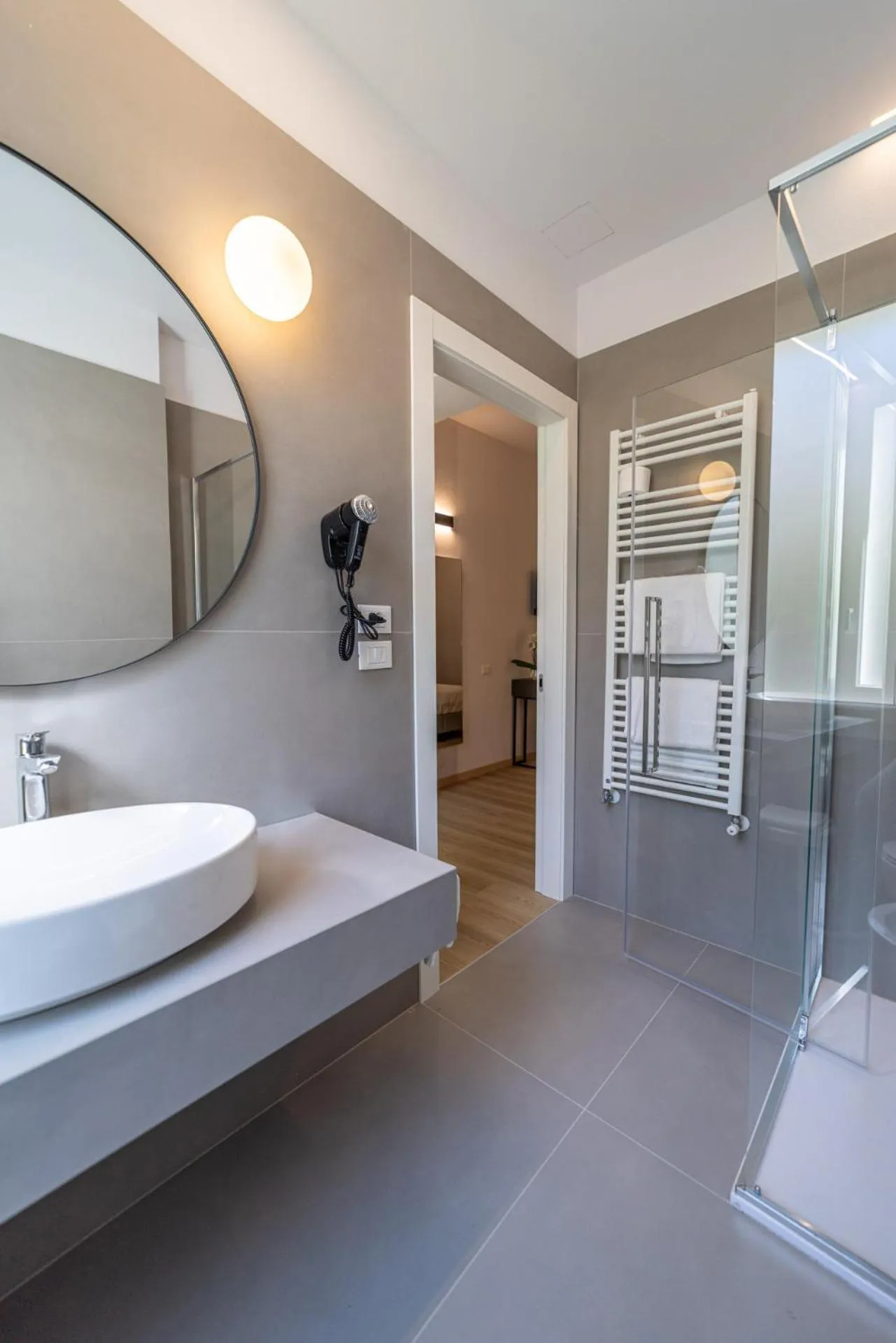 Bathroom in Hotel Terme Milano