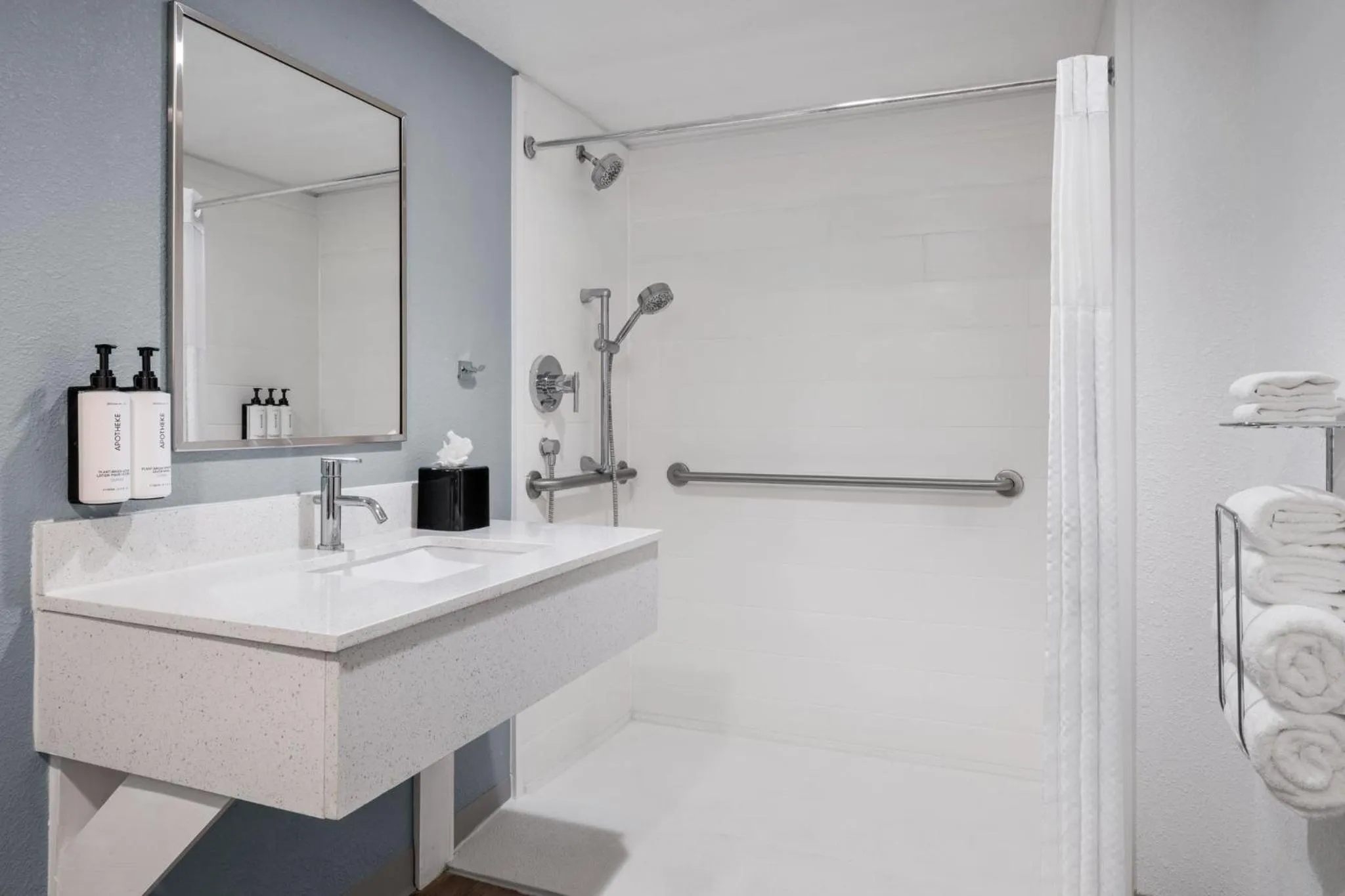 Bathroom in voco College Station Aggieland by IHG