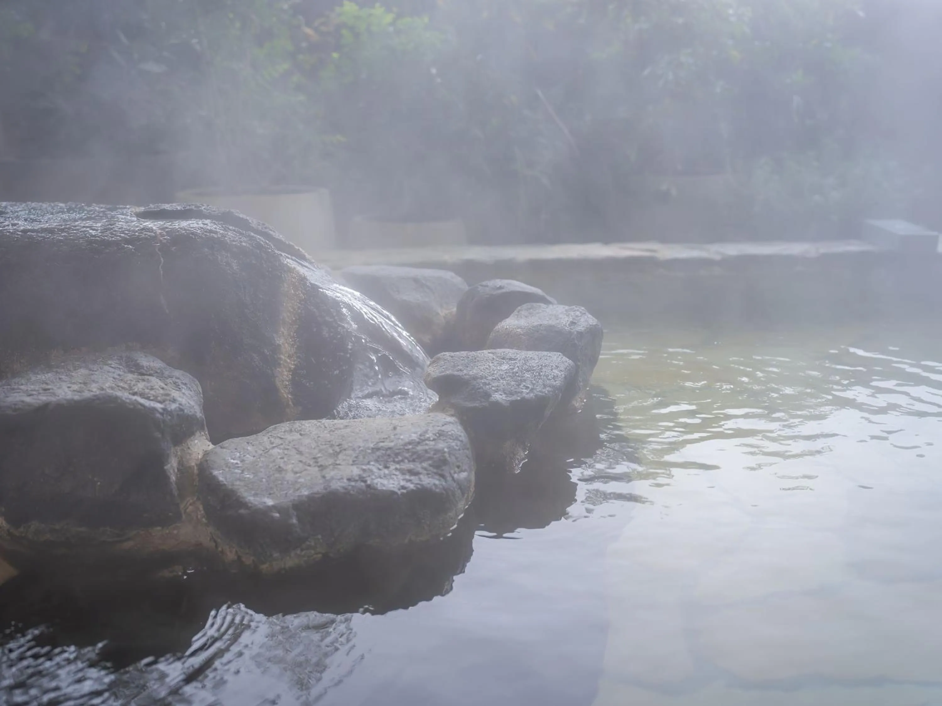 Hot Spring Bath in Atagawa Ocean Resort