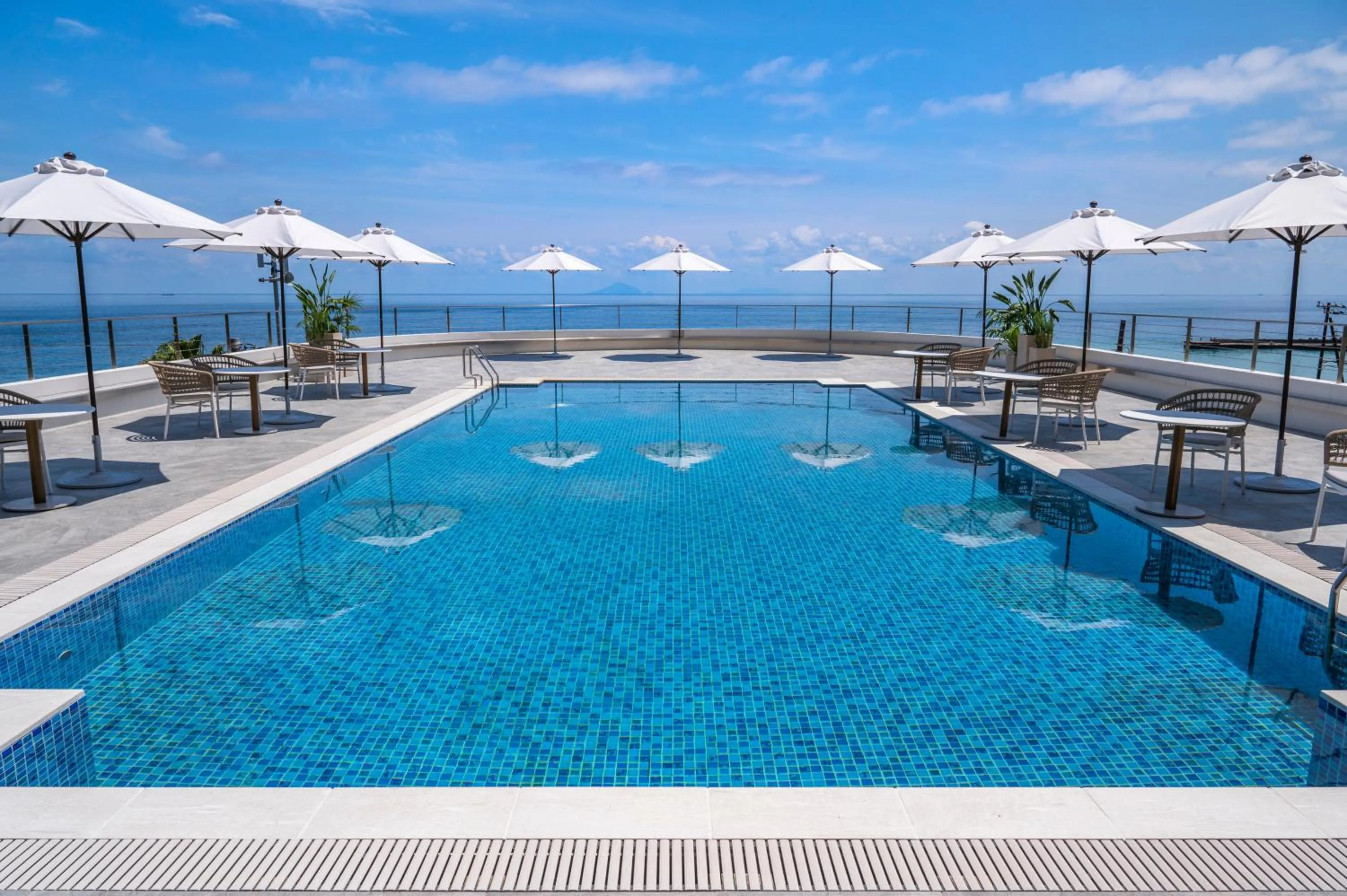 Swimming pool in Atagawa Ocean Resort