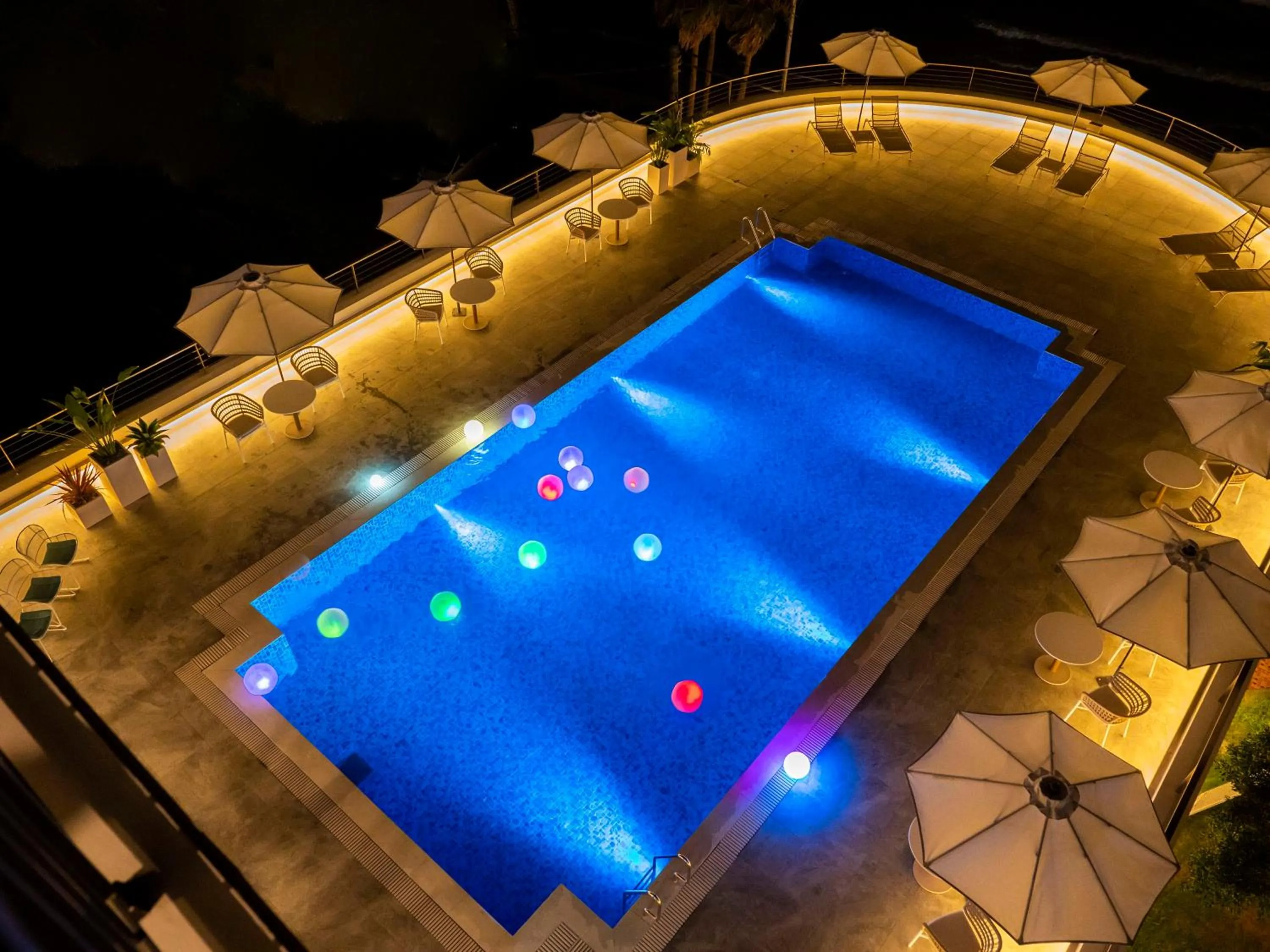 Pool view in Atagawa Ocean Resort