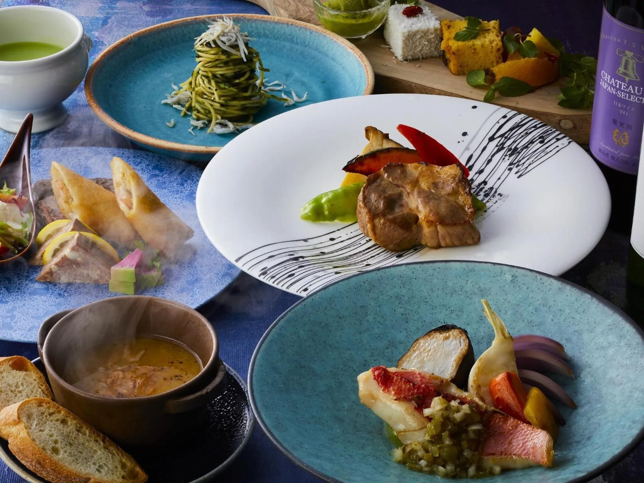 Dinner in Atagawa Ocean Resort