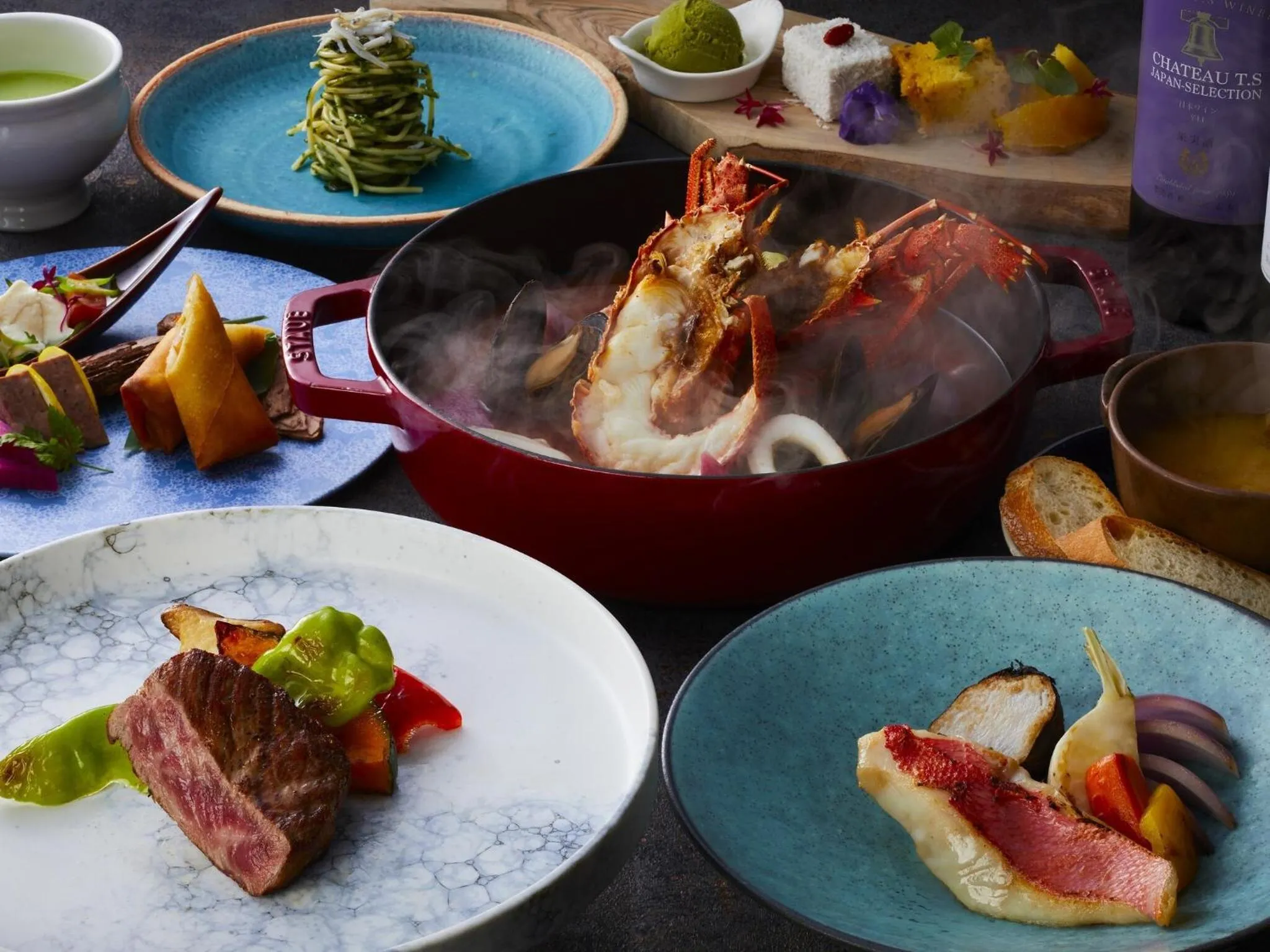 Dinner in Atagawa Ocean Resort