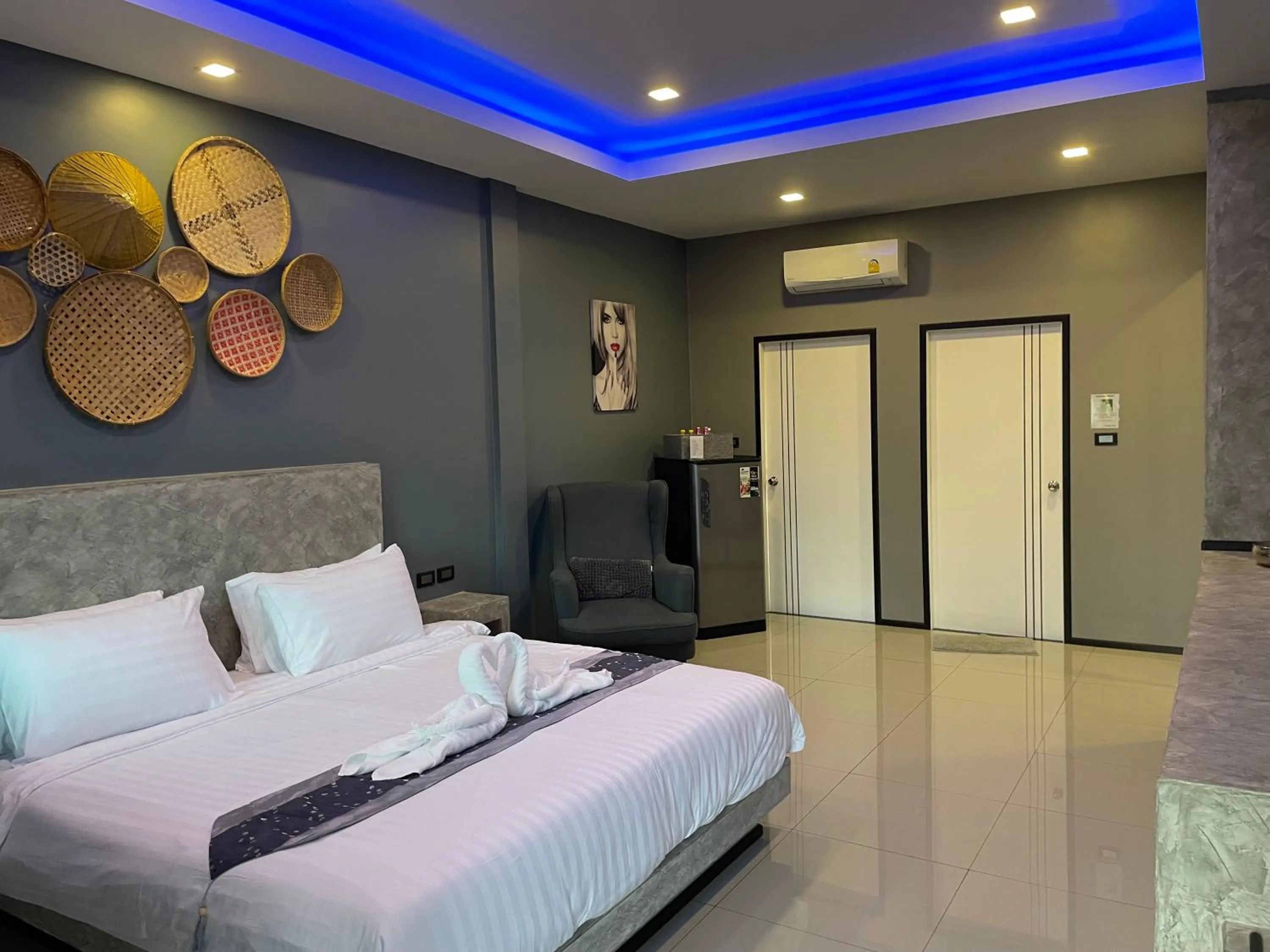 Bedroom, Bed in Hideaway Resort Banchang