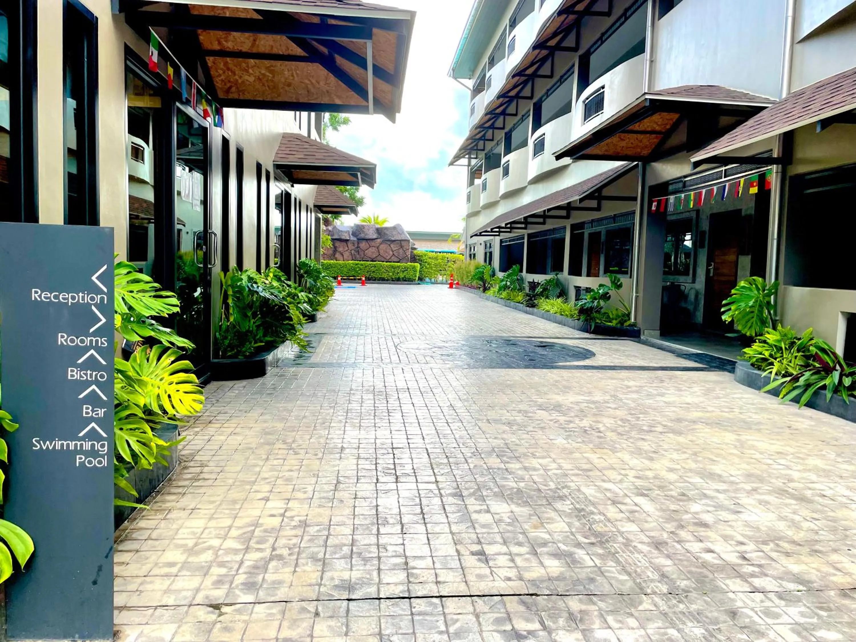 Property building in Hideaway Resort Banchang