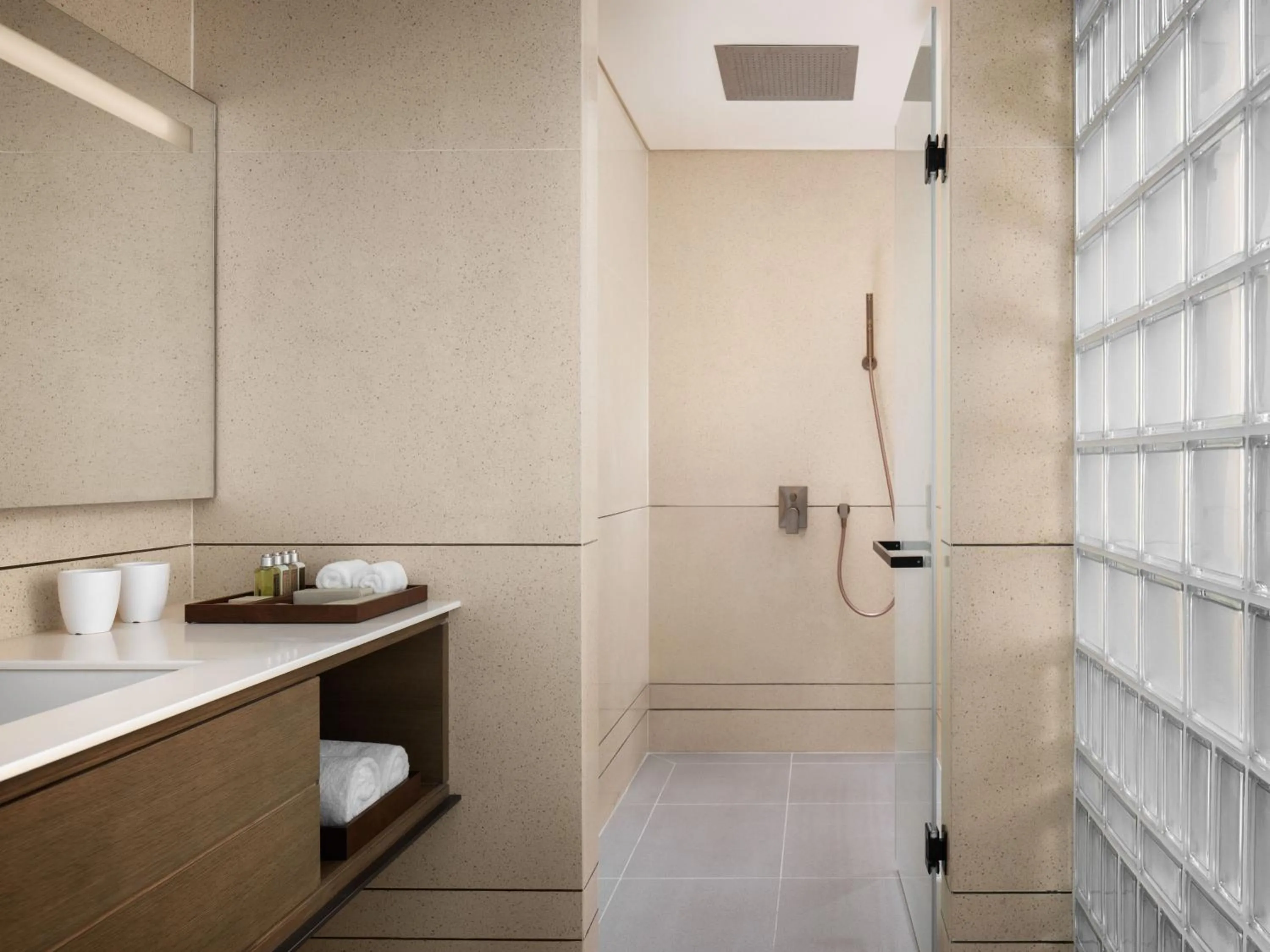 Bathroom in Hotel KVL