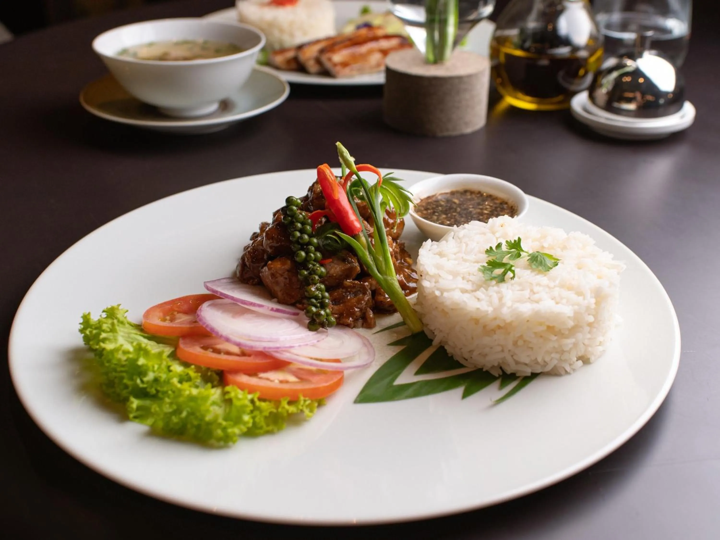 Restaurant/places to eat in Hotel KVL