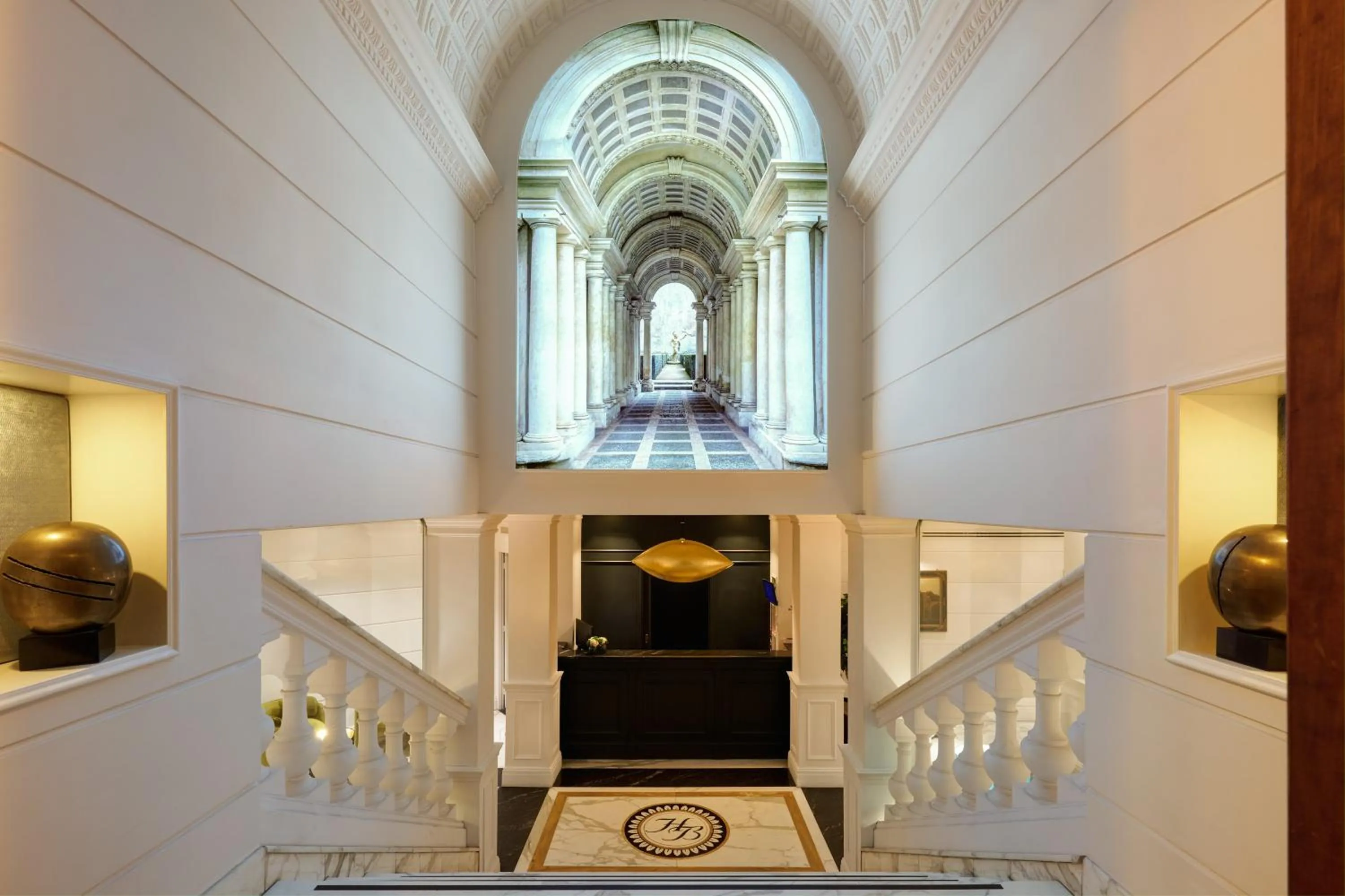 Lobby or reception in Hotel Barberini