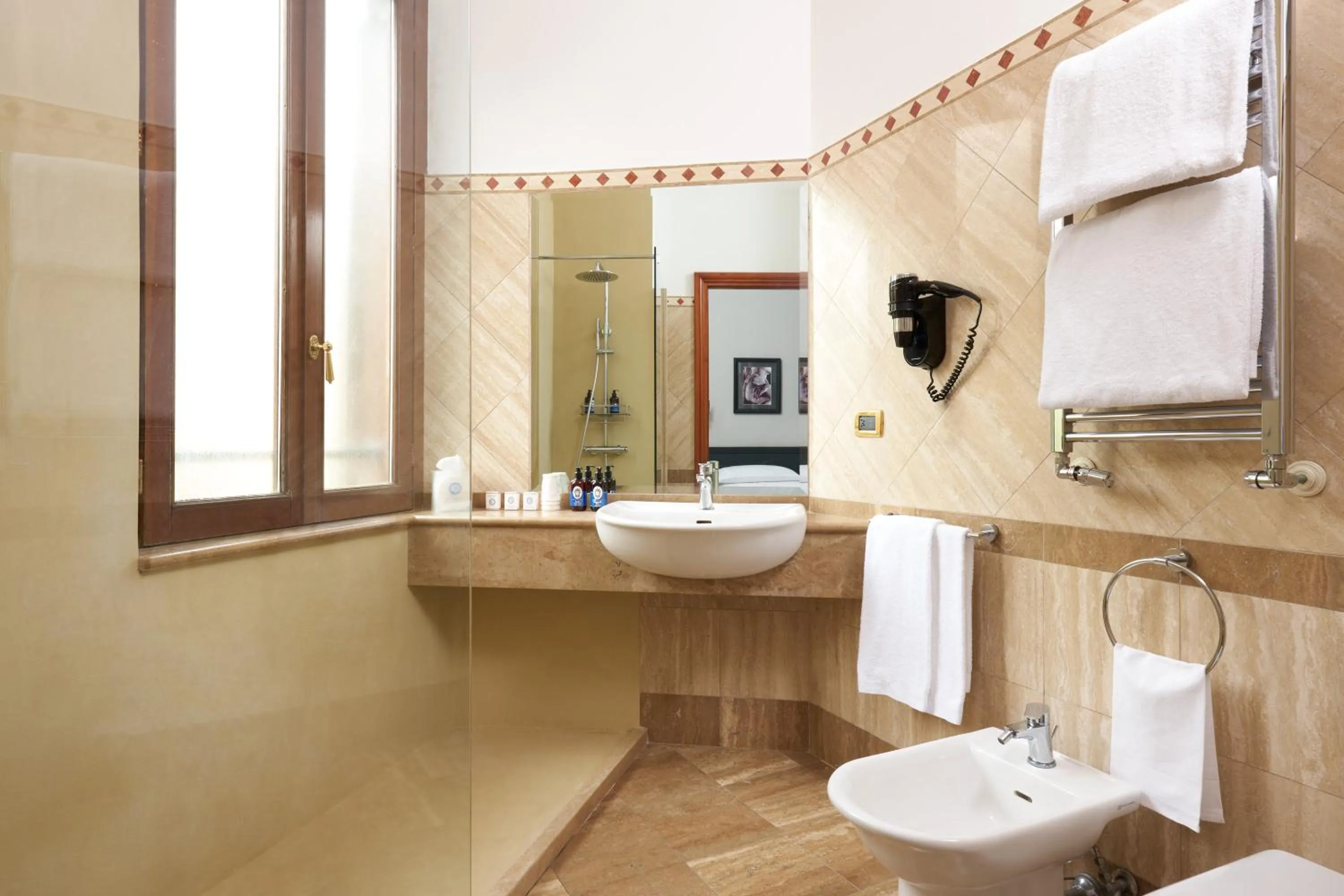 Bathroom in Hotel Barberini