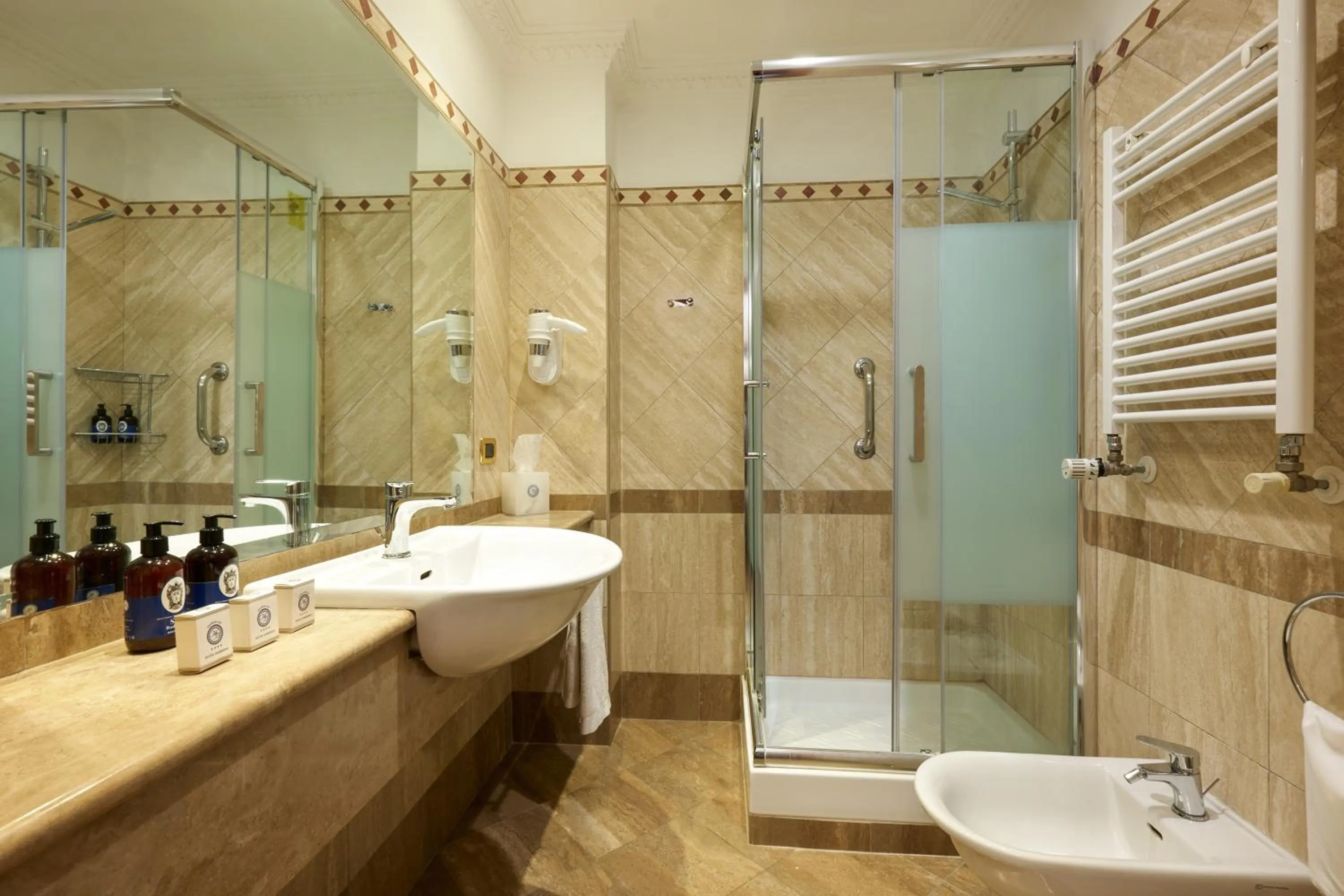 Bathroom in Hotel Barberini