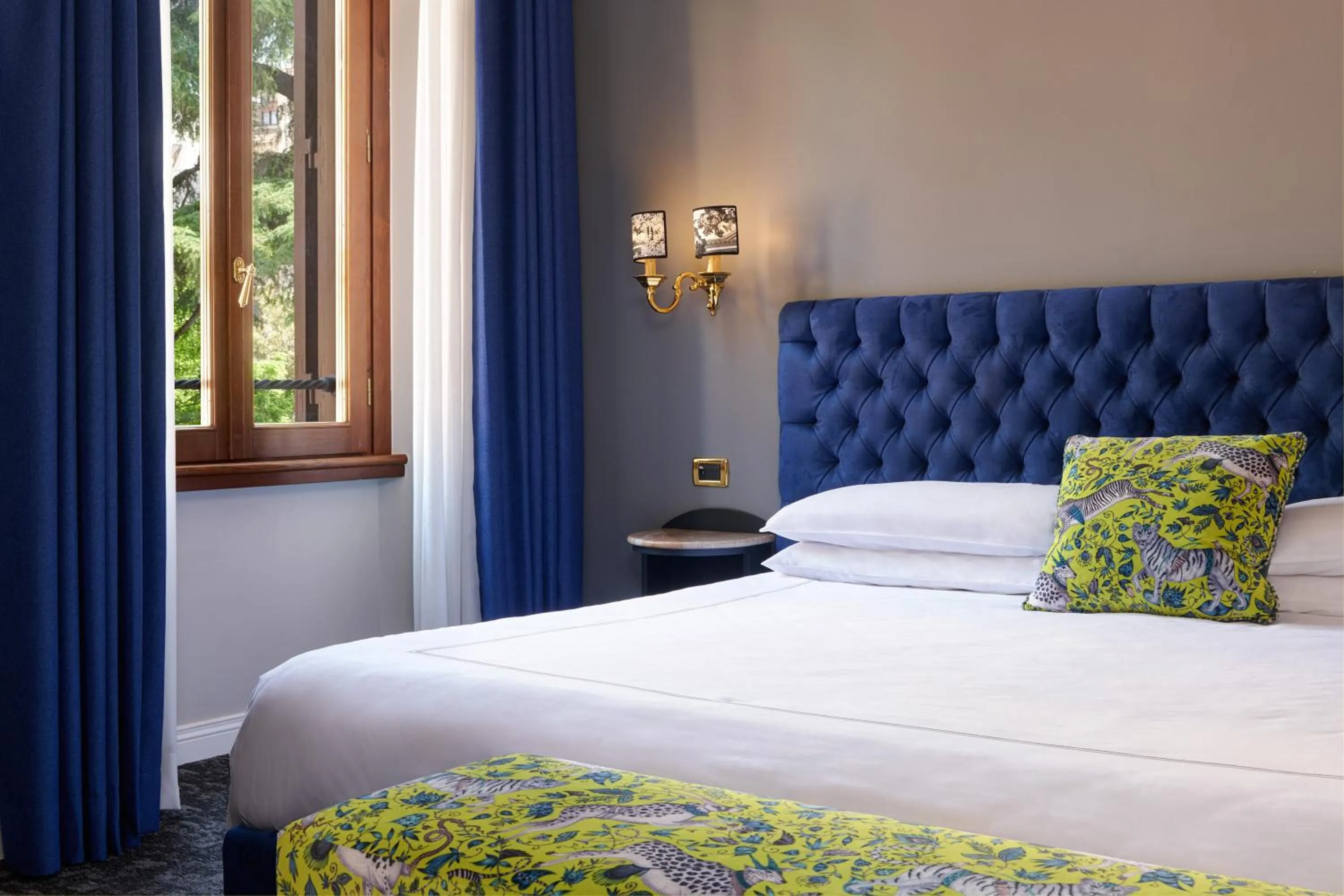 Bedroom, Bed in Hotel Barberini