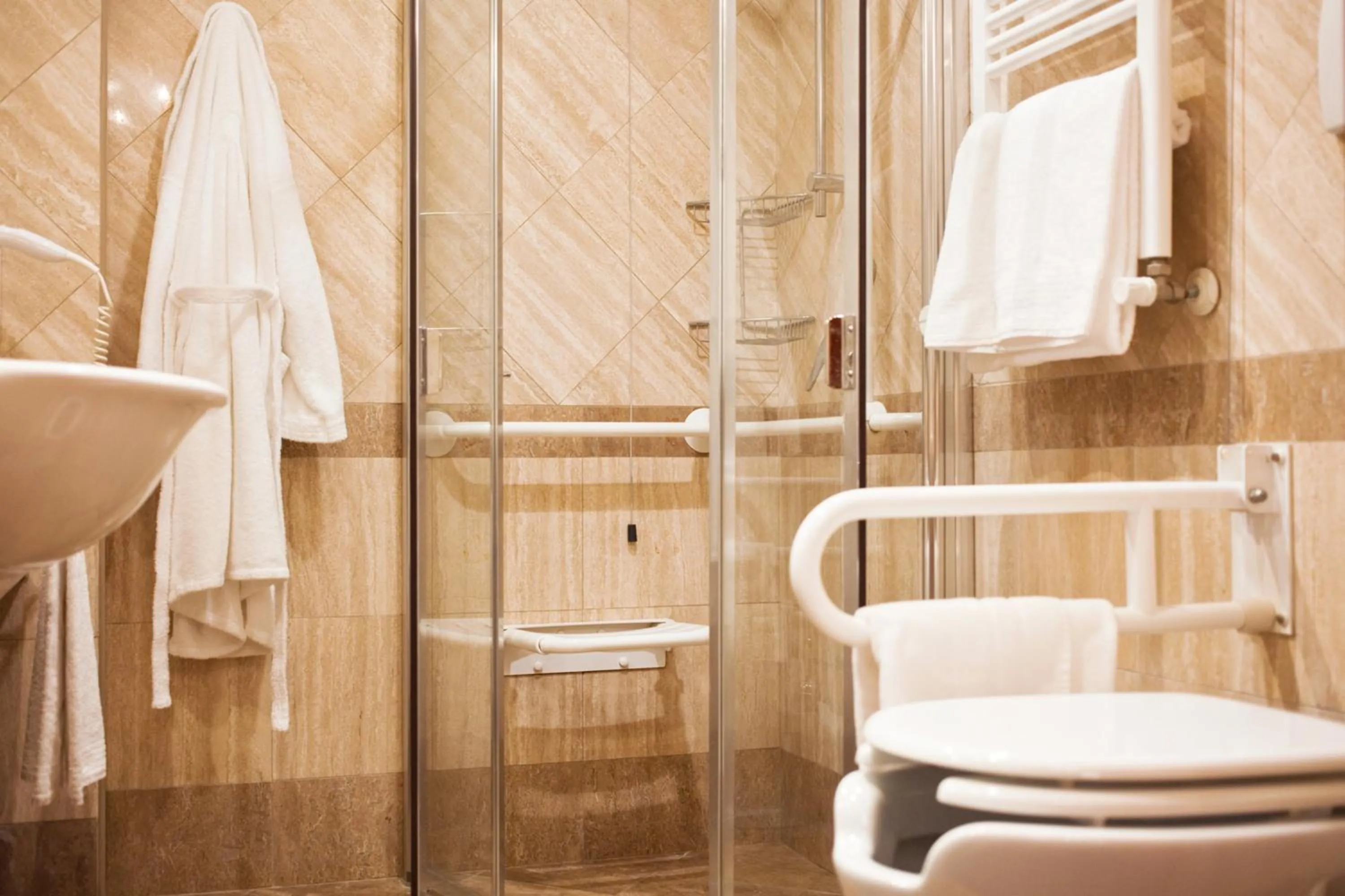 Toilet in Hotel Barberini