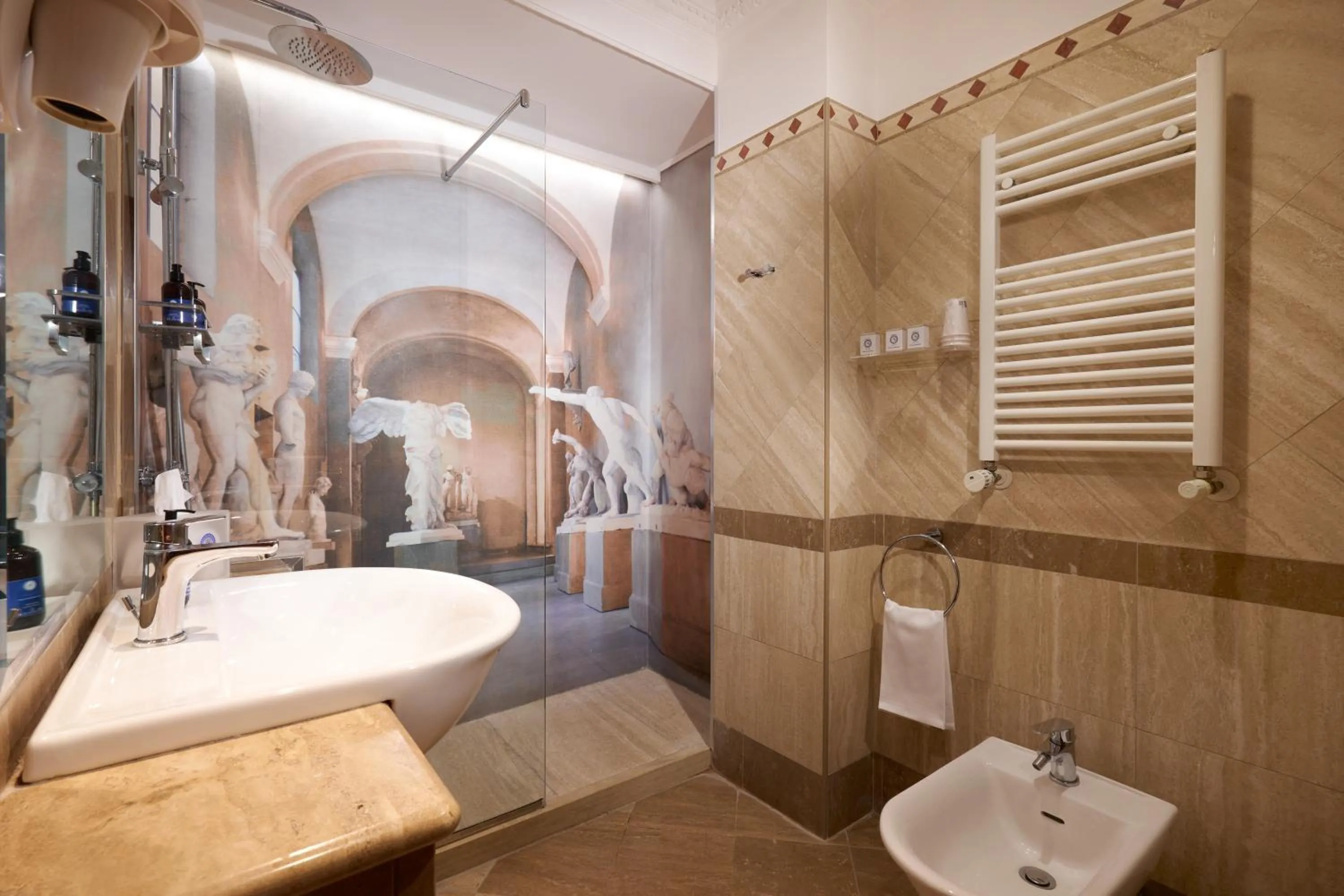 Bathroom in Hotel Barberini