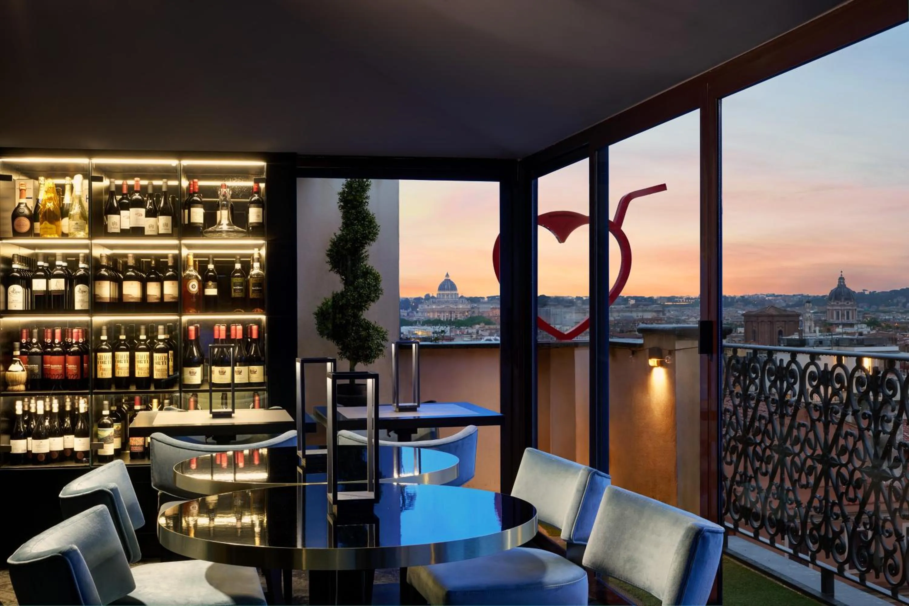 Balcony/Terrace in Hotel Barberini