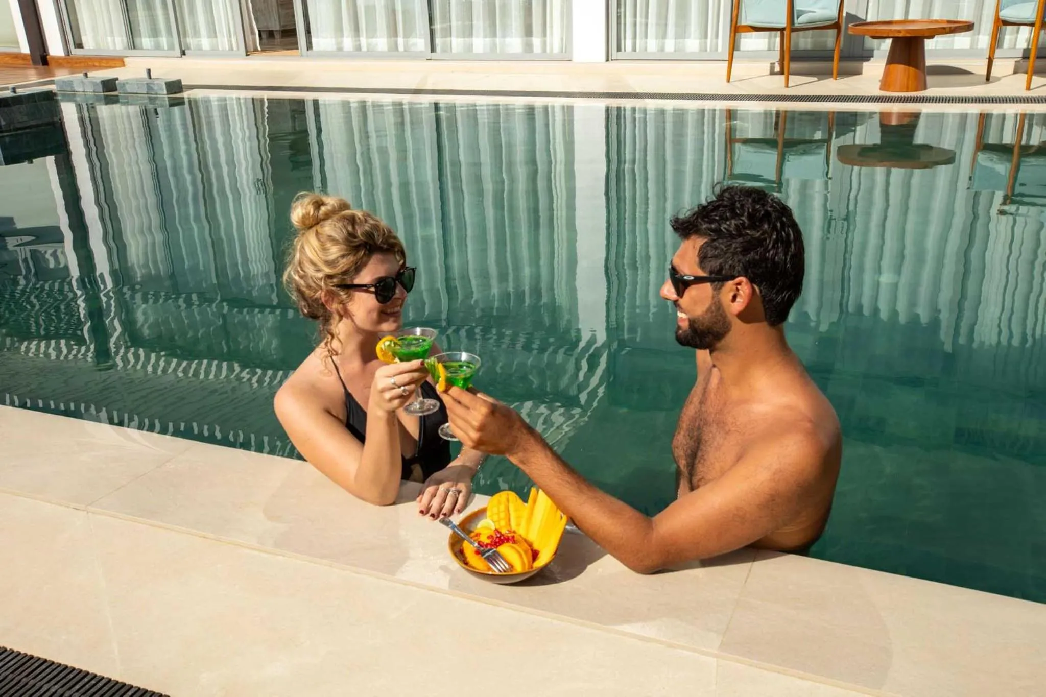 Swimming pool in Beacon By The Bay Villas and Suites by the Clarks