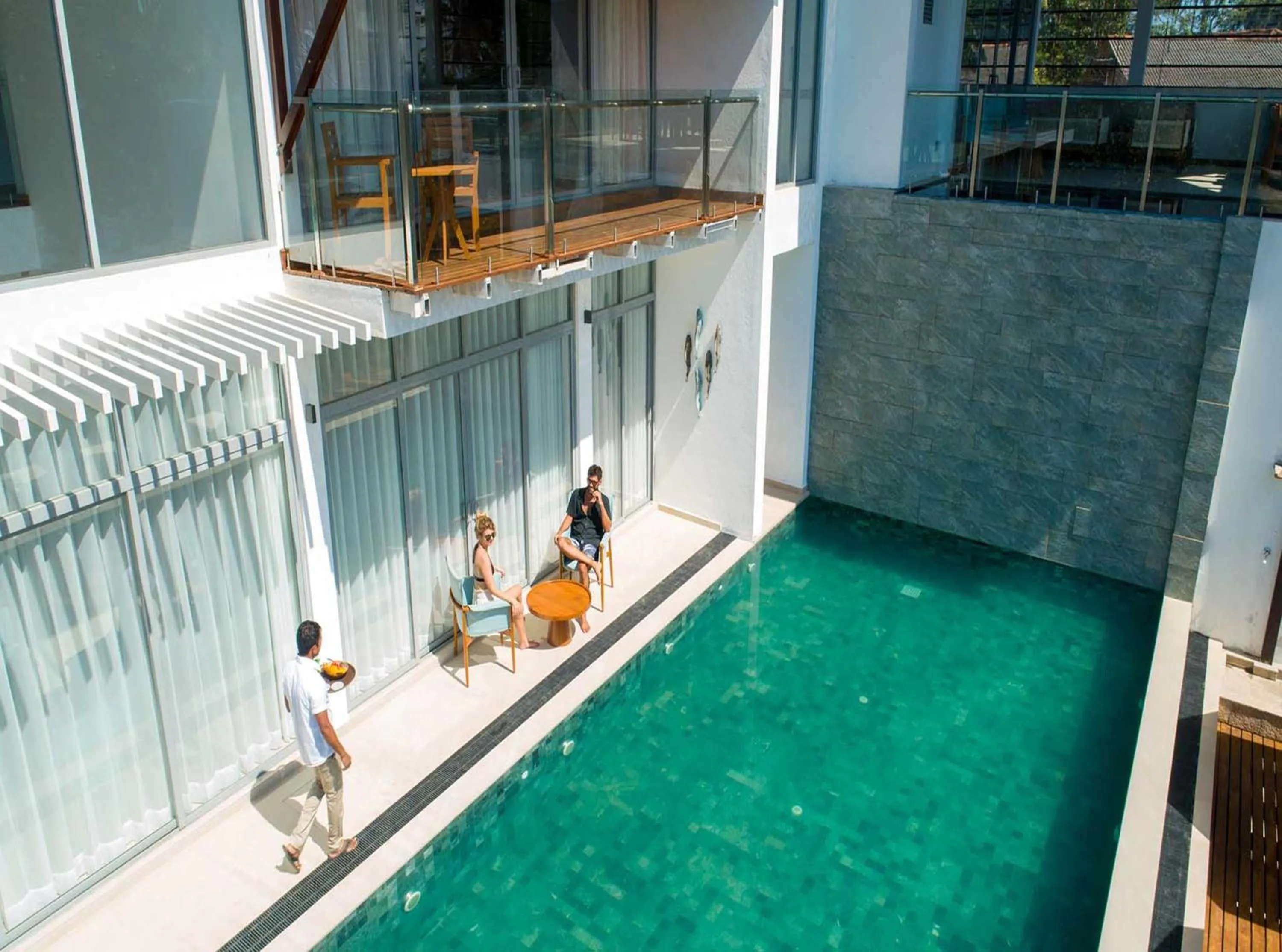 Swimming pool in Beacon By The Bay Villas and Suites by the Clarks