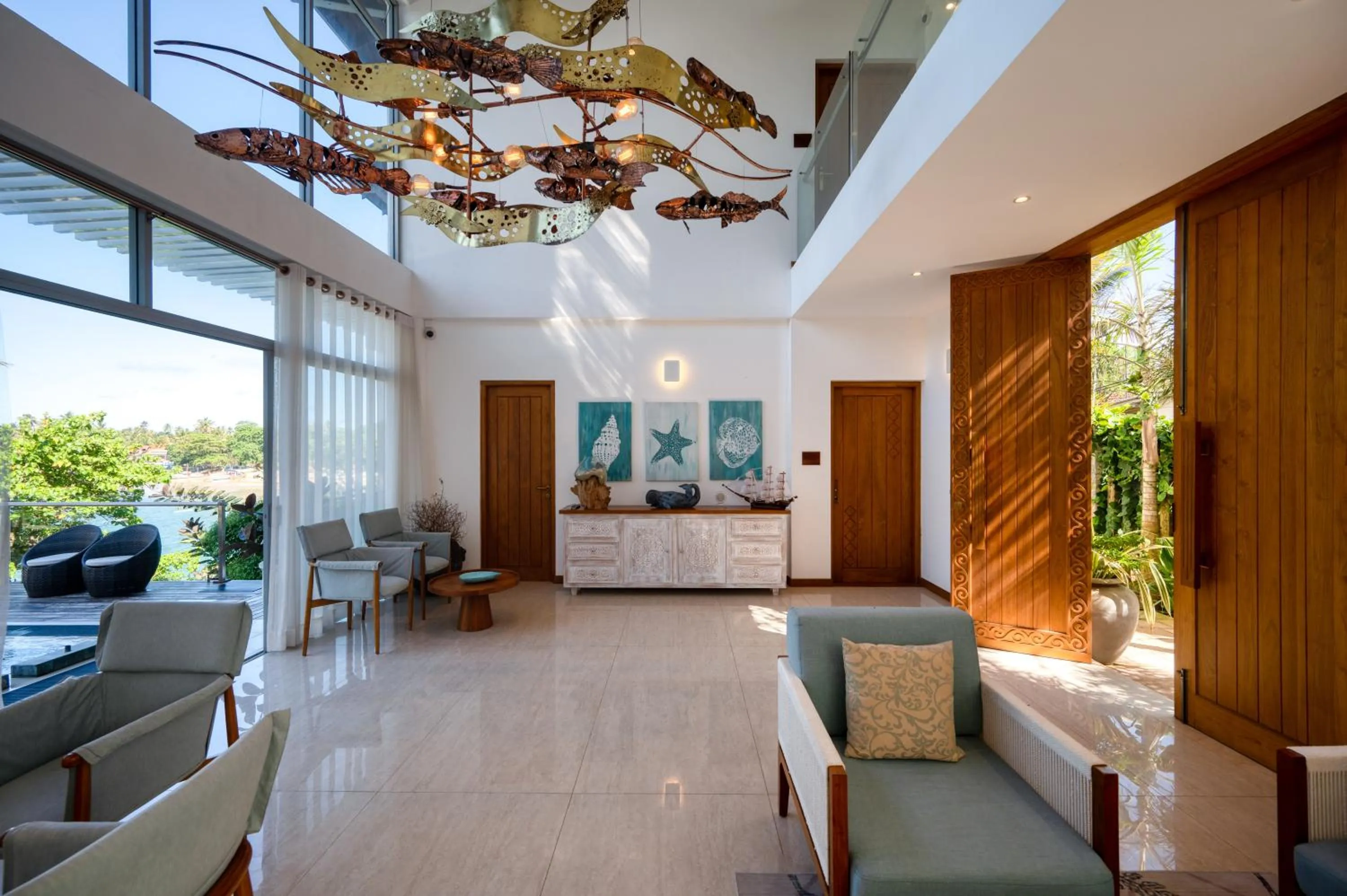 Living room in Beacon By The Bay Villas and Suites by the Clarks