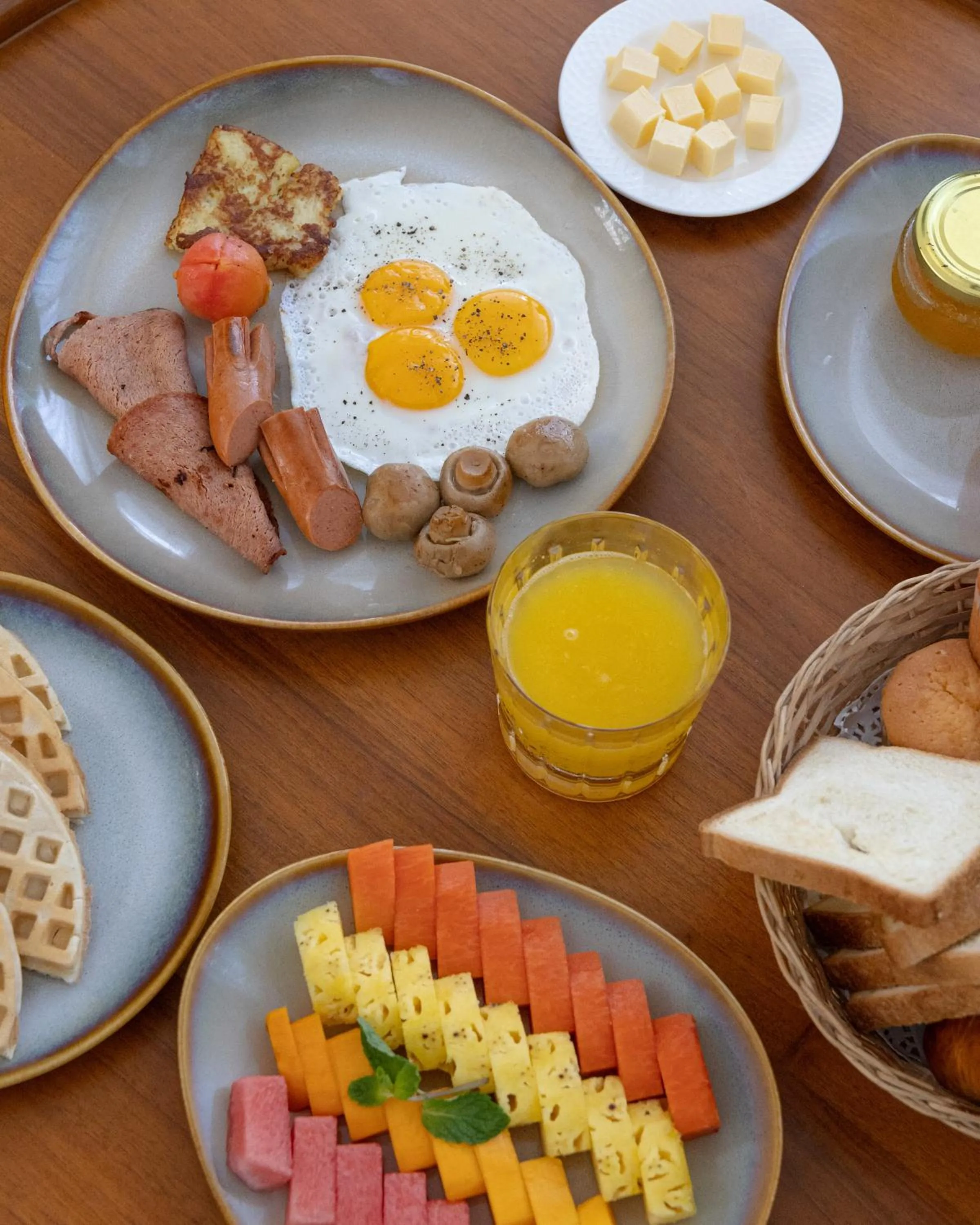 Continental breakfast in Beacon By The Bay Villas and Suites by the Clarks