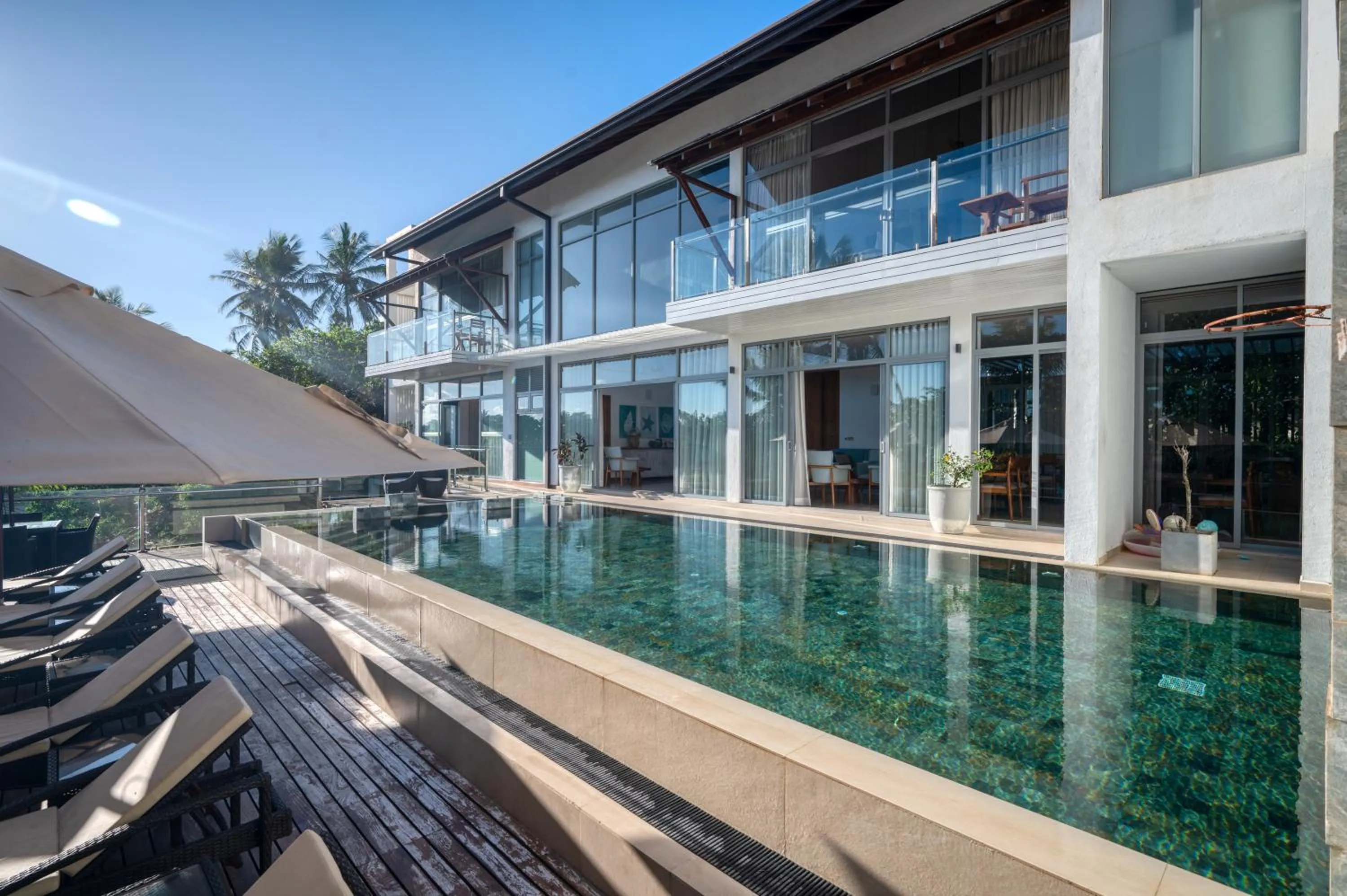 Swimming pool in Beacon By The Bay Villas and Suites by the Clarks